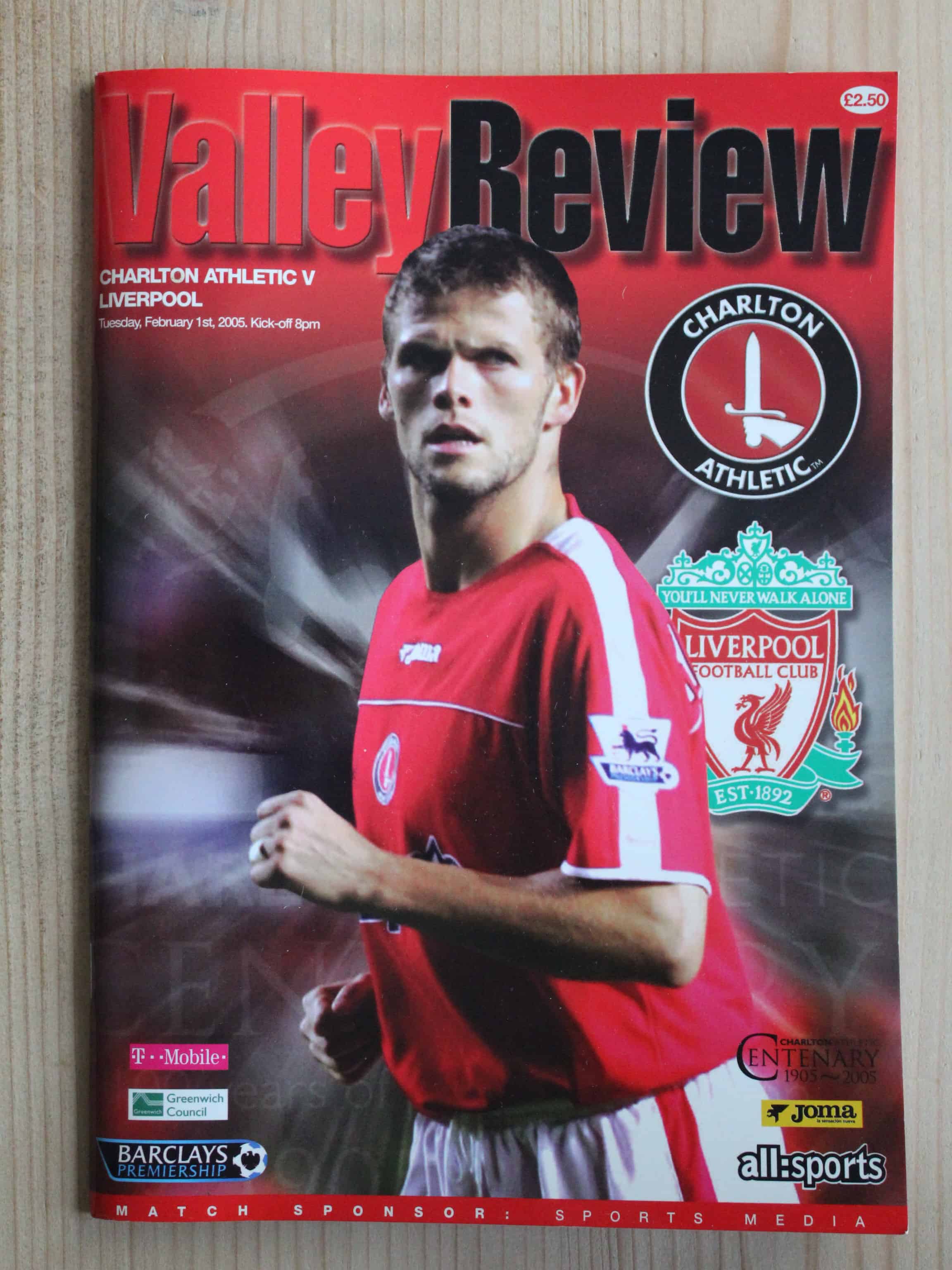 Charlton Athletic FC v Liverpool FC