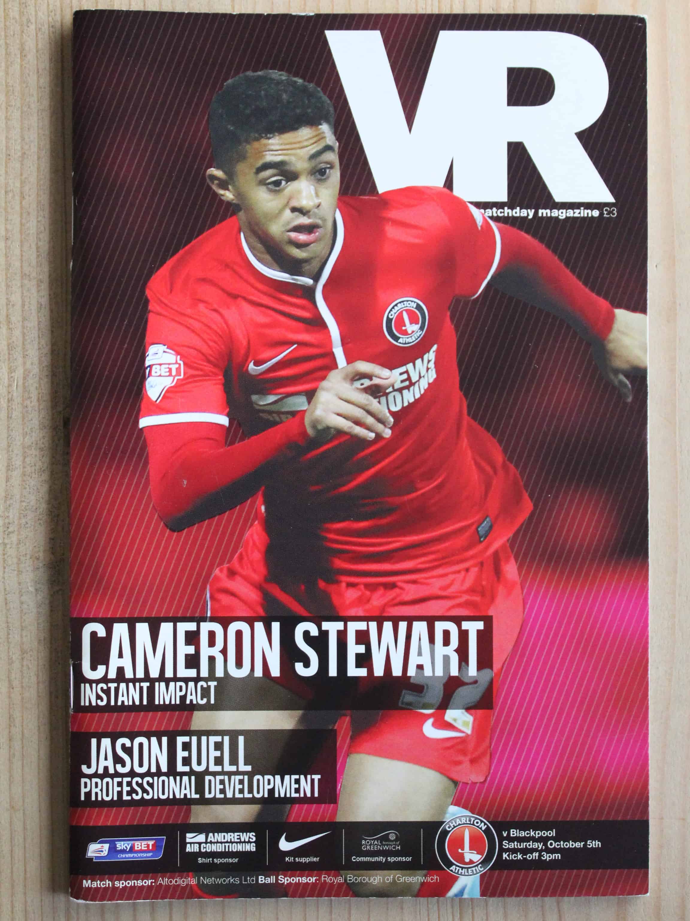 Charlton Athletic FC v Blackpool FC