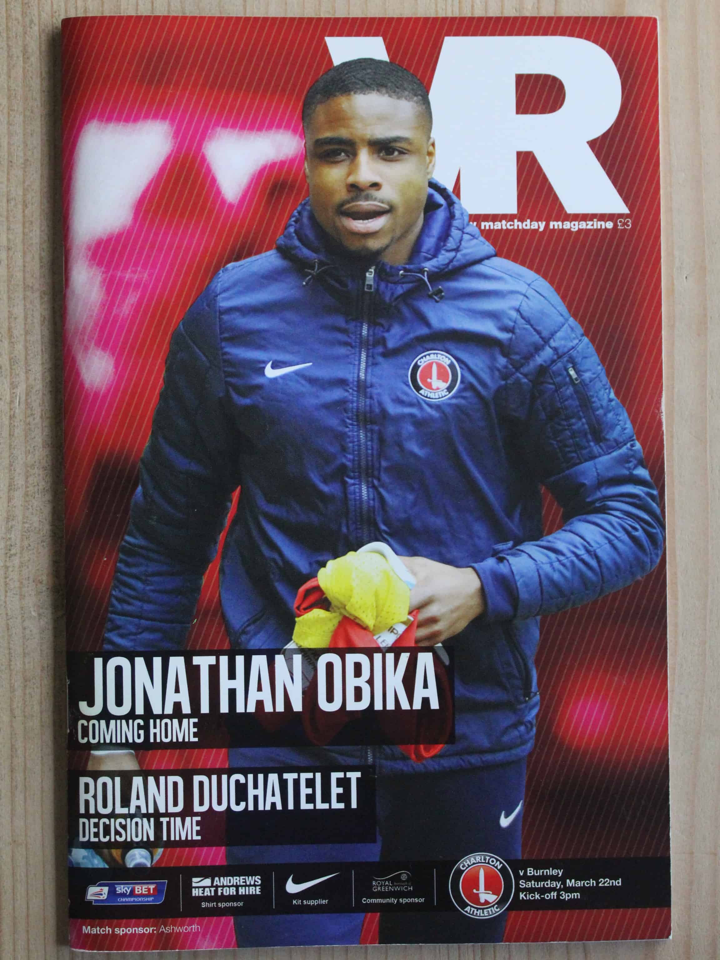 Charlton Athletic FC v Burnley FC