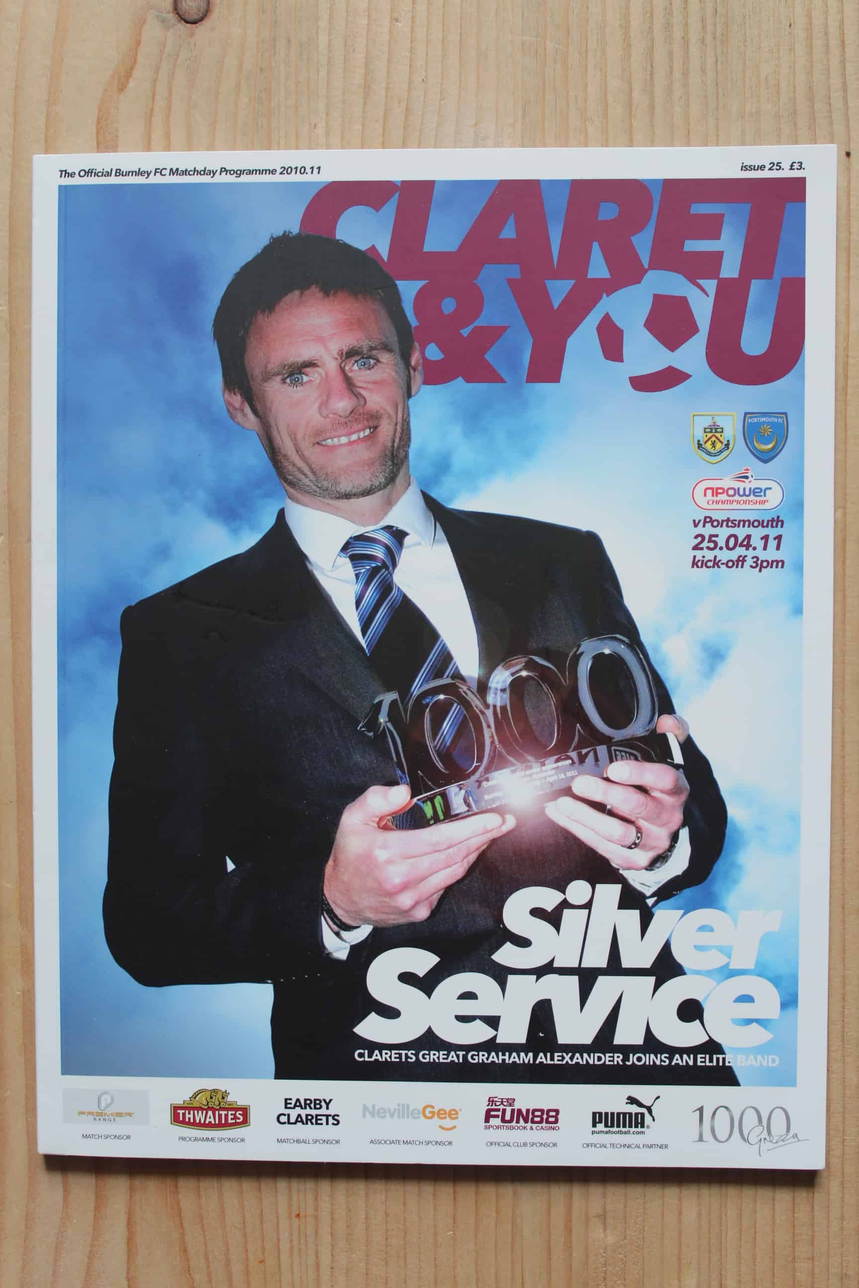 Burnley FC v Portsmouth FC