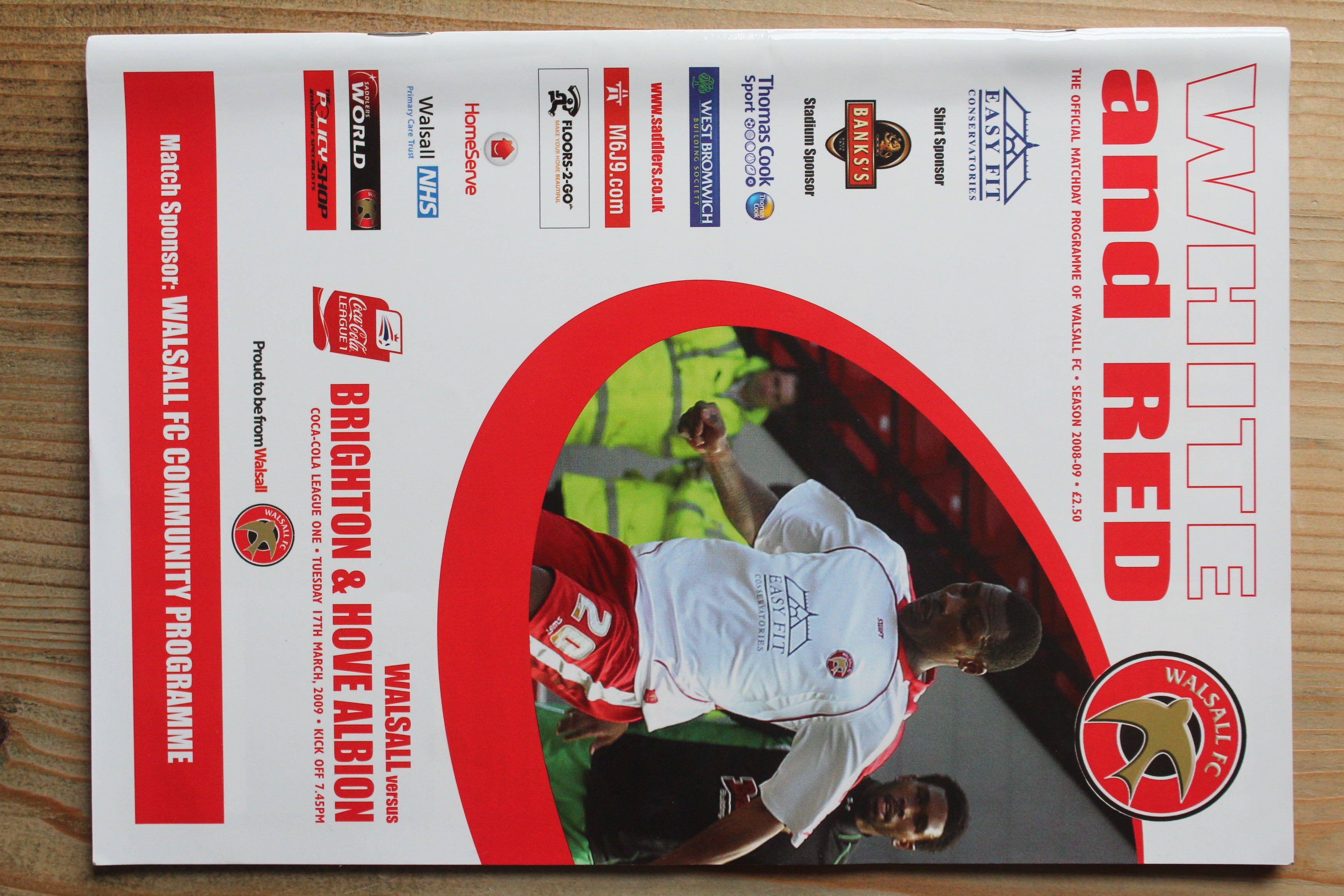 Walsall FC v Brighton & Hove Albion FC