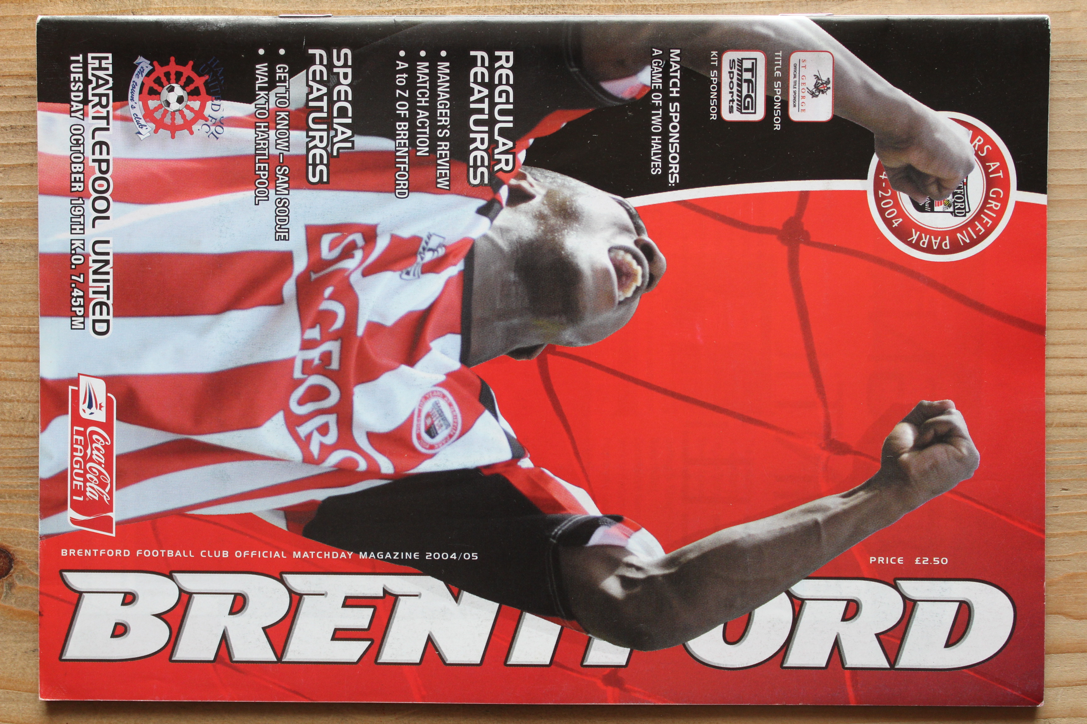 Brentford FC v Hartlepool United