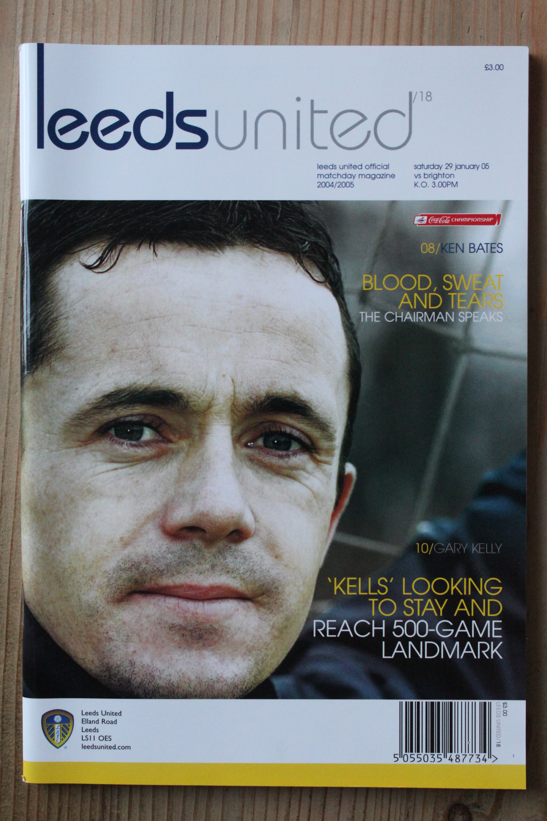 Leeds United FC v Brighton & Hove Albion FC