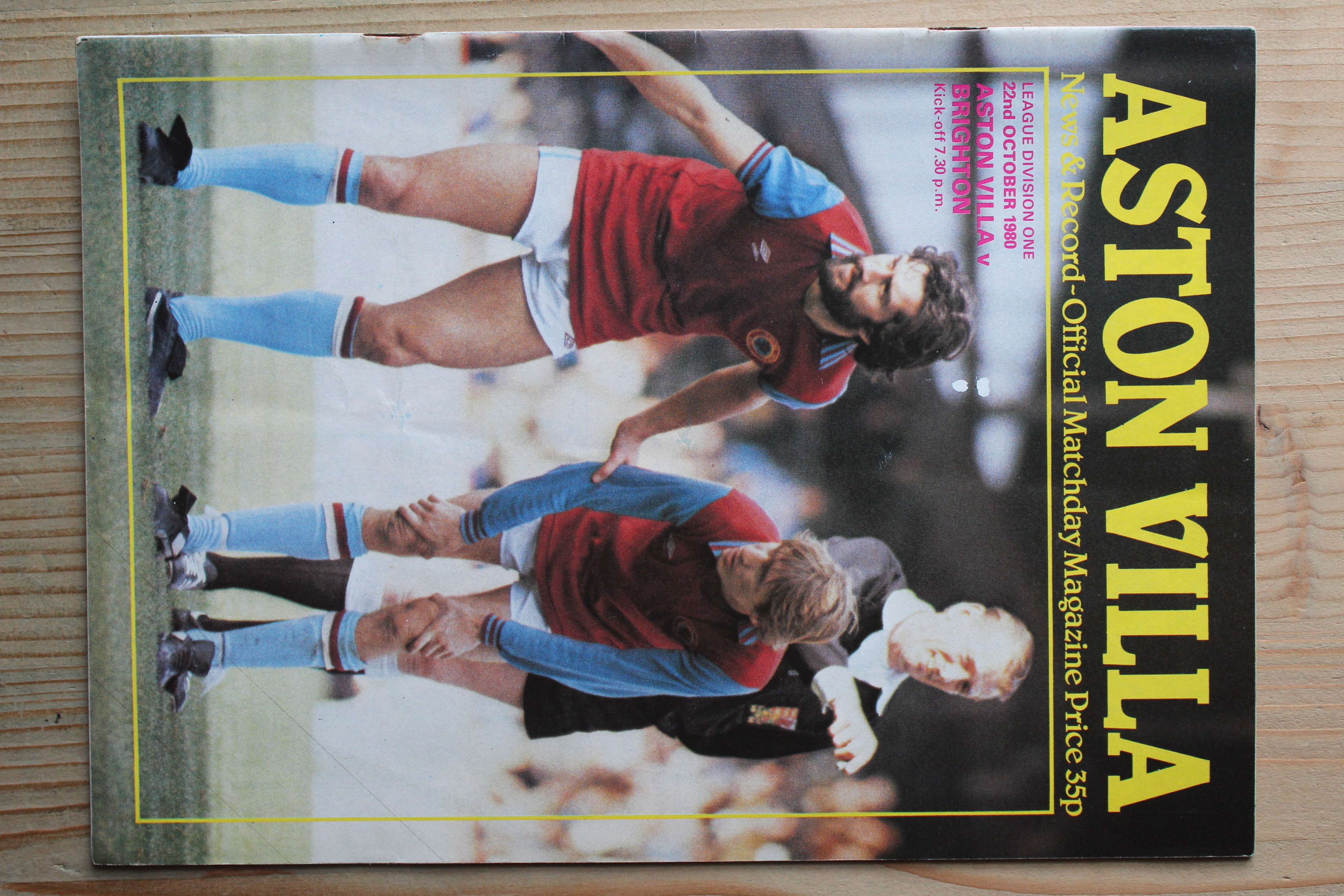 Aston Villa FC v Brighton & Hove Albion FC