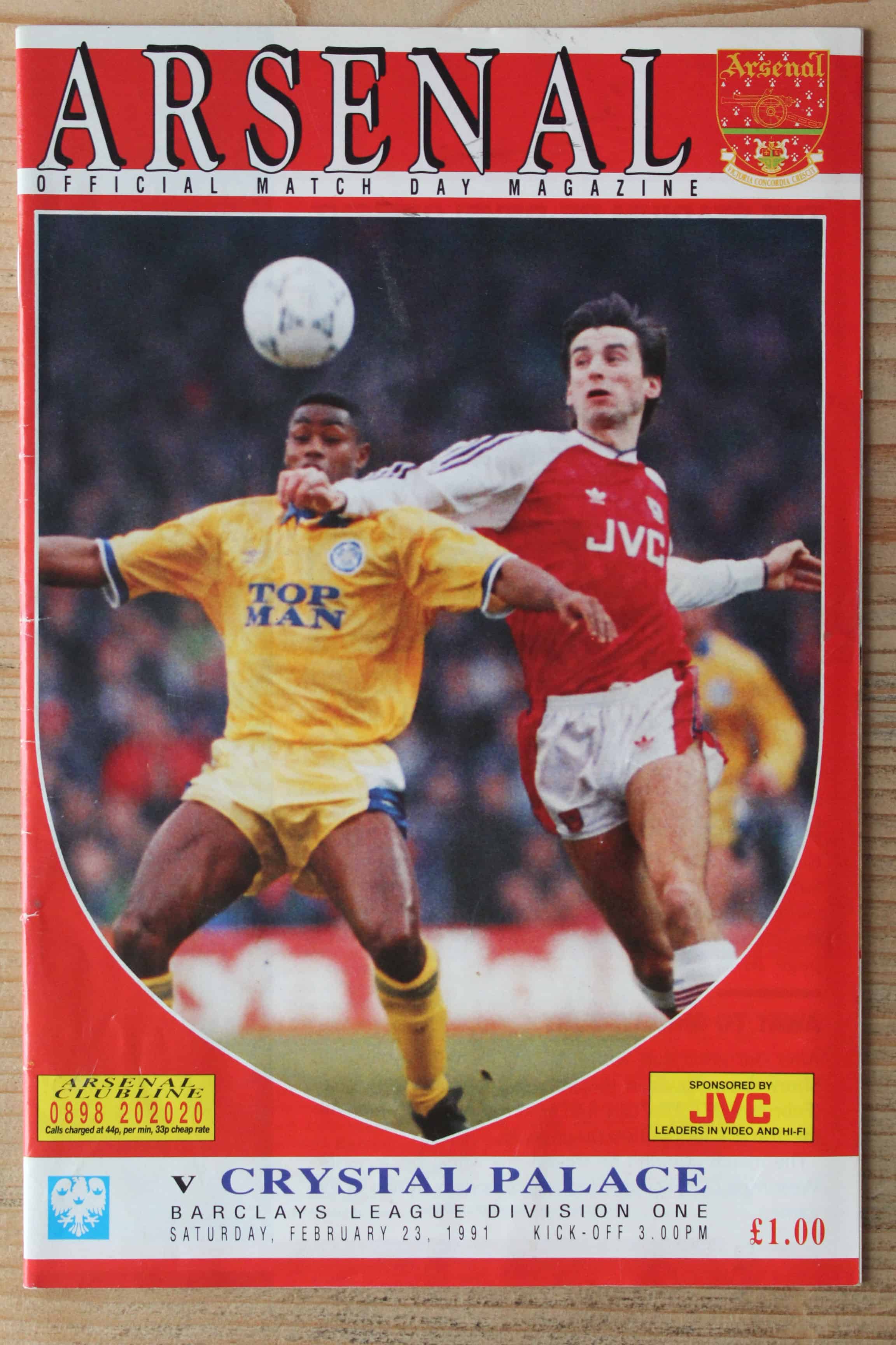 Arsenal FC v Crystal Palace FC