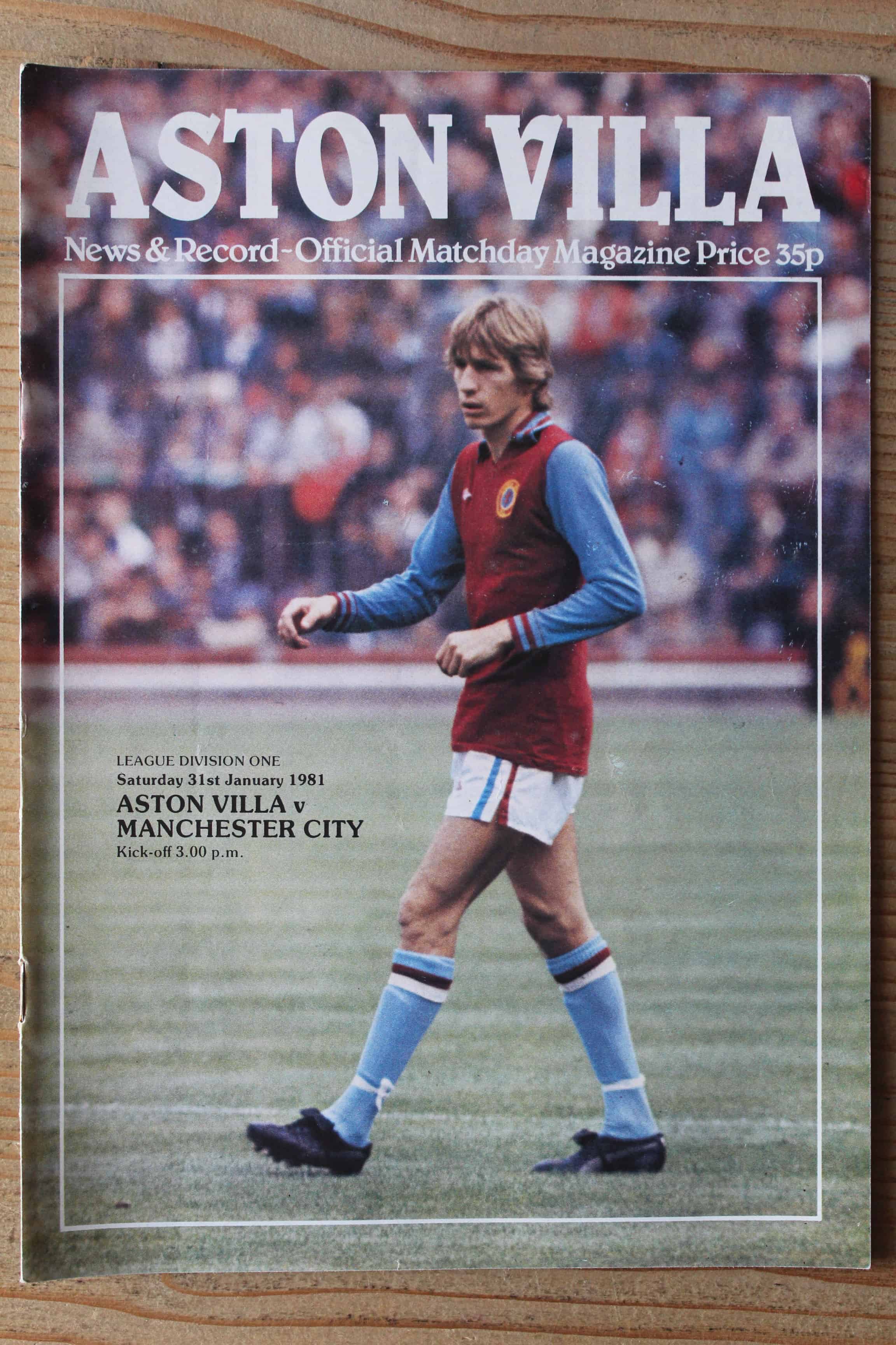 Aston Villa FC v Manchester City FC