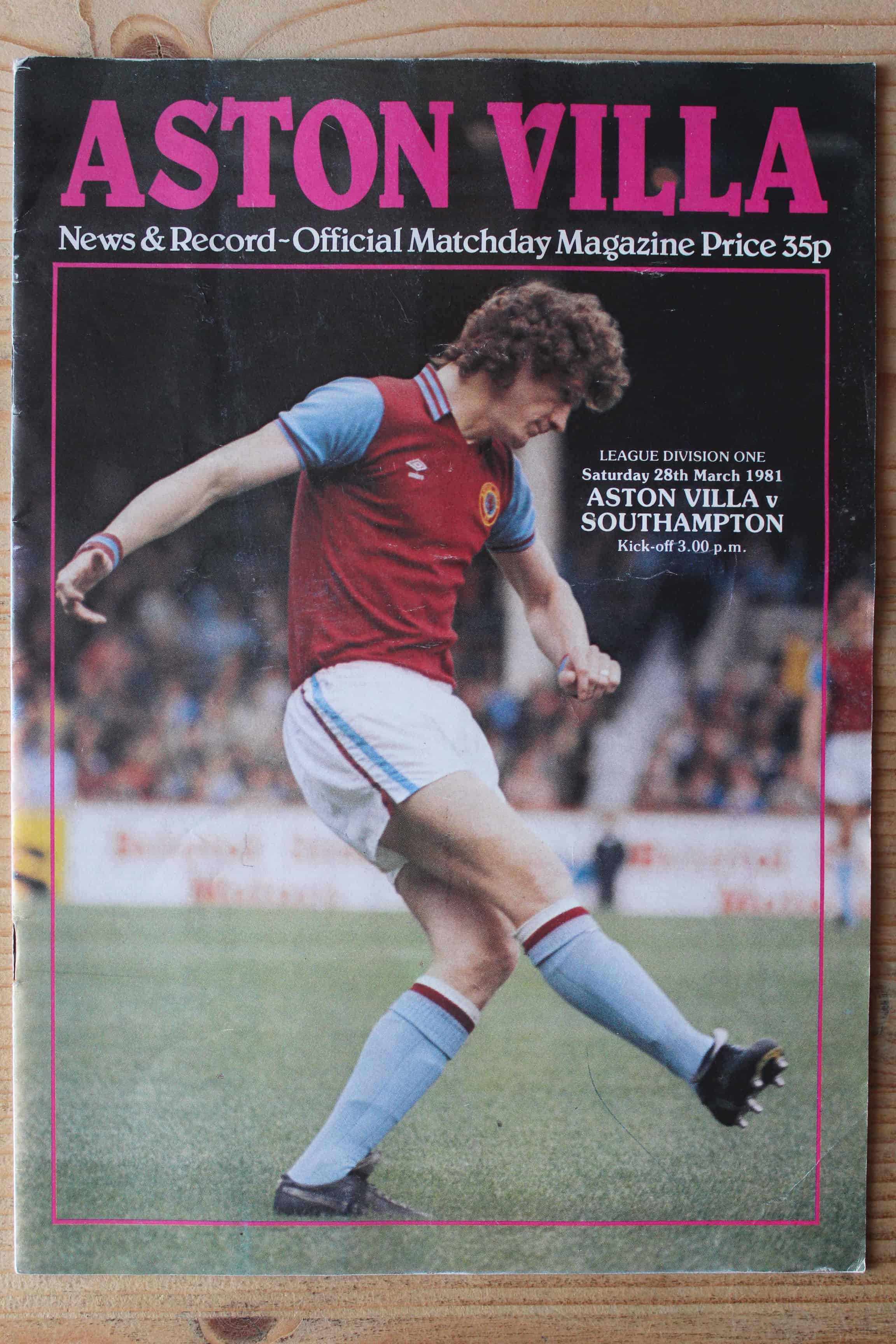 Aston Villa FC v Southampton FC