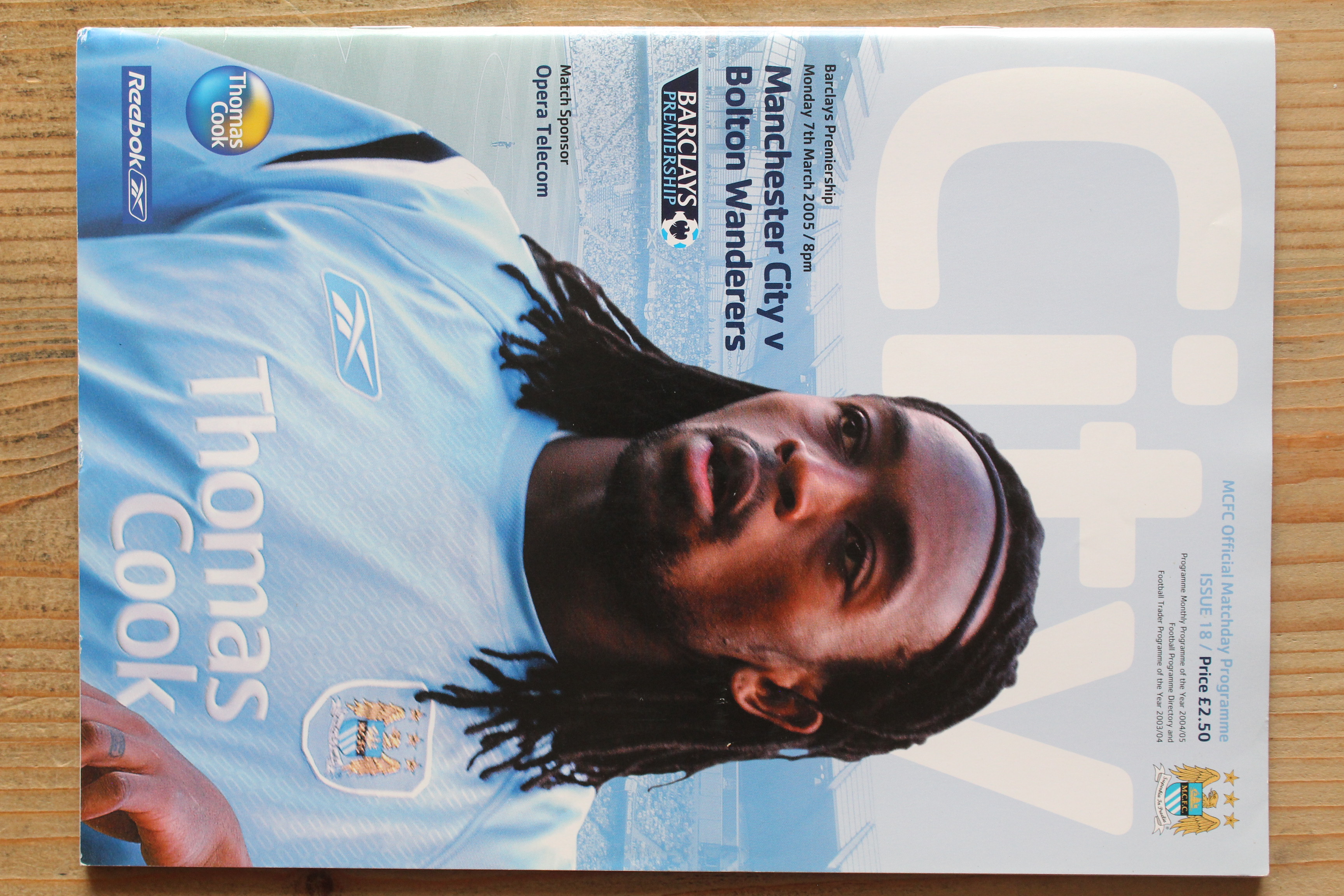 Manchester City FC v Bolton Wanderers FC