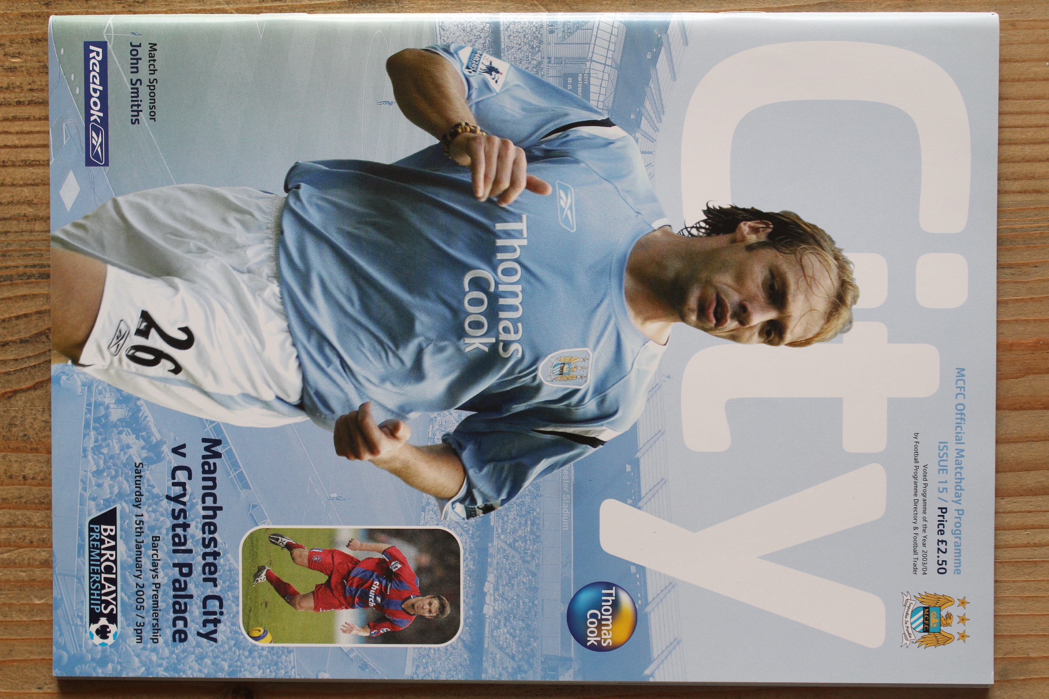 Manchester City FC v Crystal Palace FC