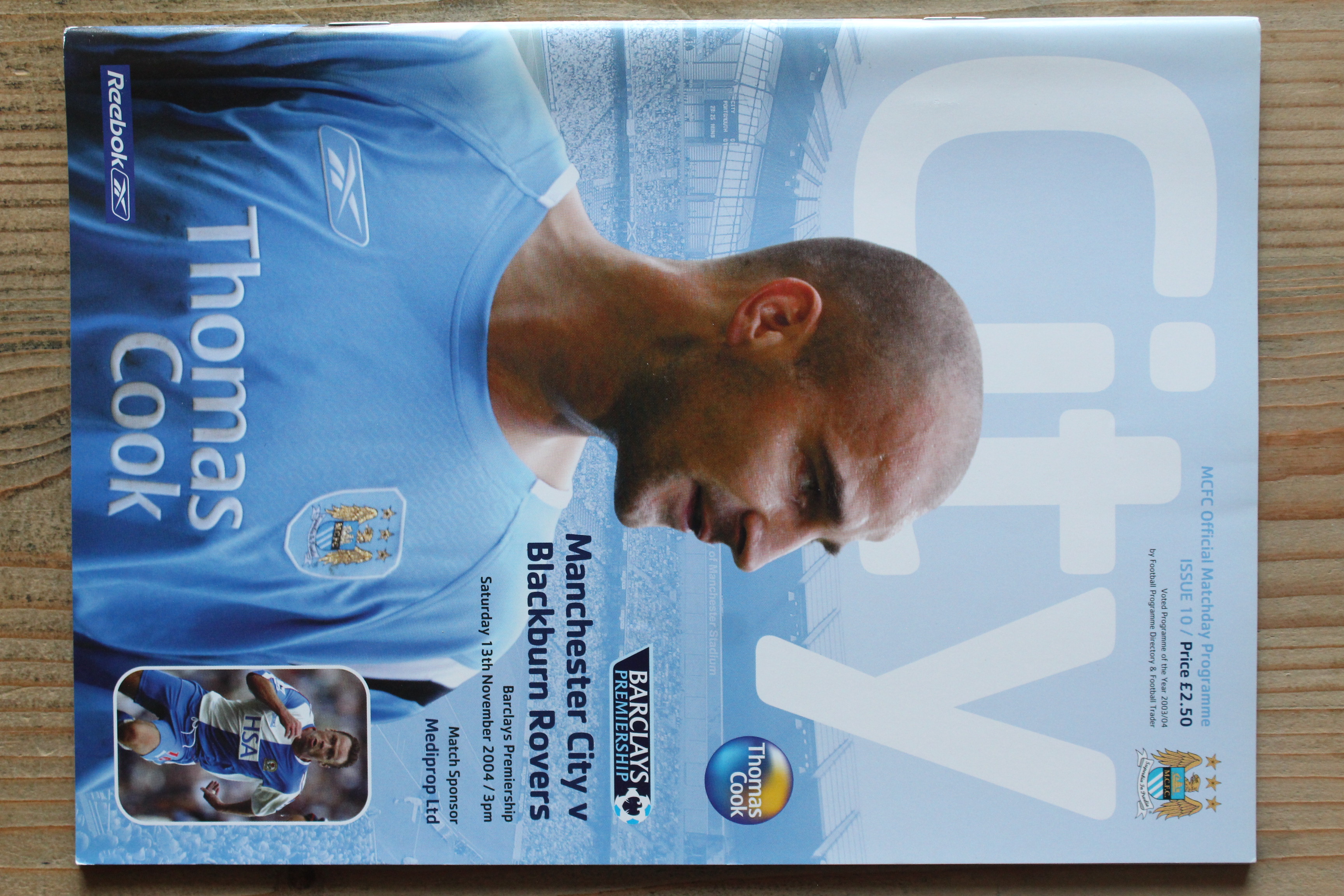 Manchester City FC v Blackburn Rovers FC
