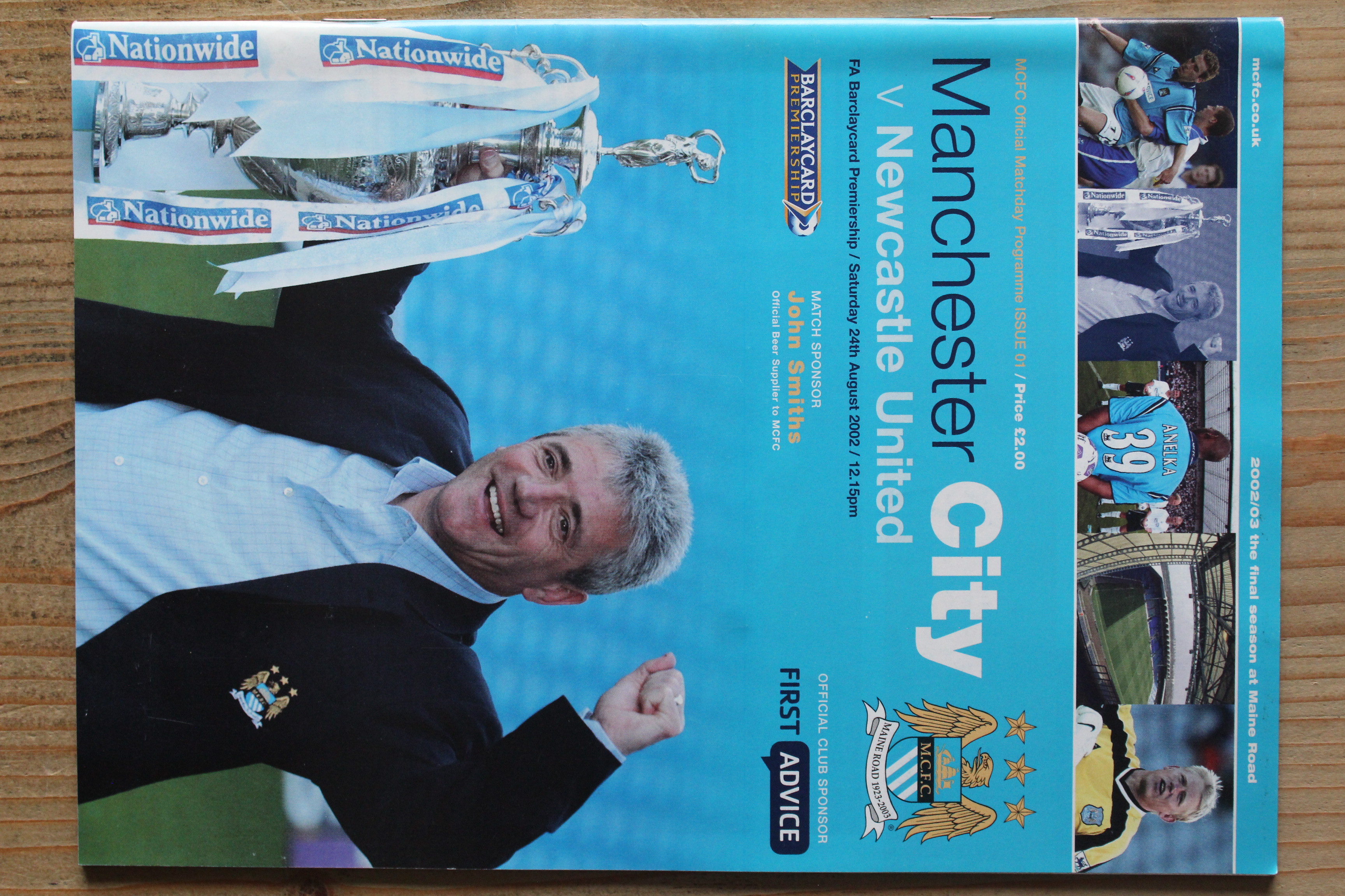 Manchester City FC v Newcastle United FC