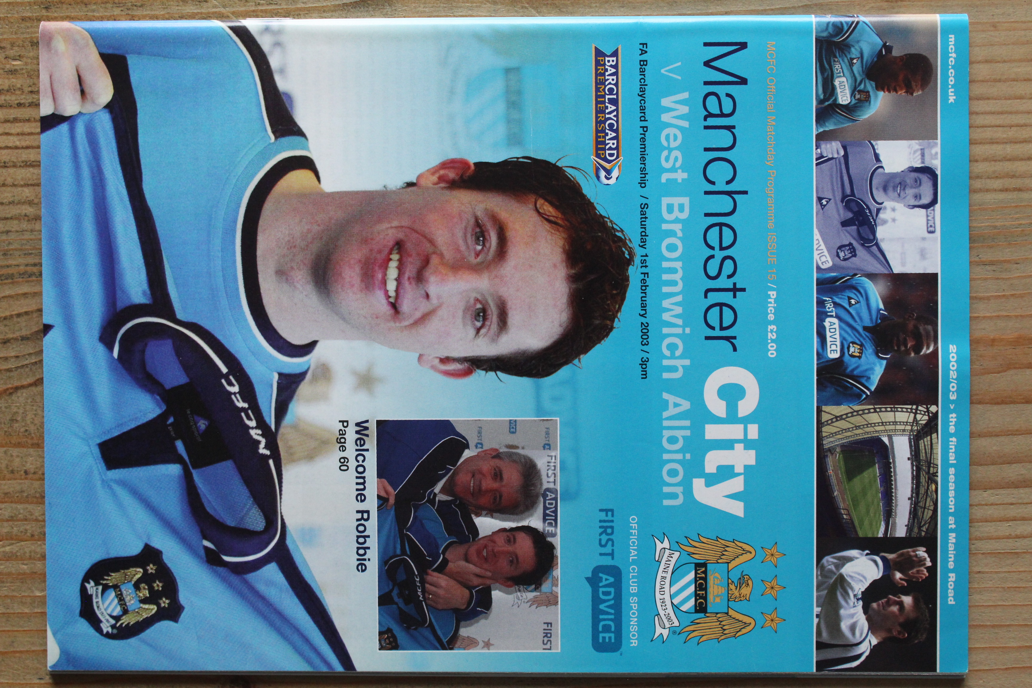 Manchester City FC v West Bromwich Albion FC 