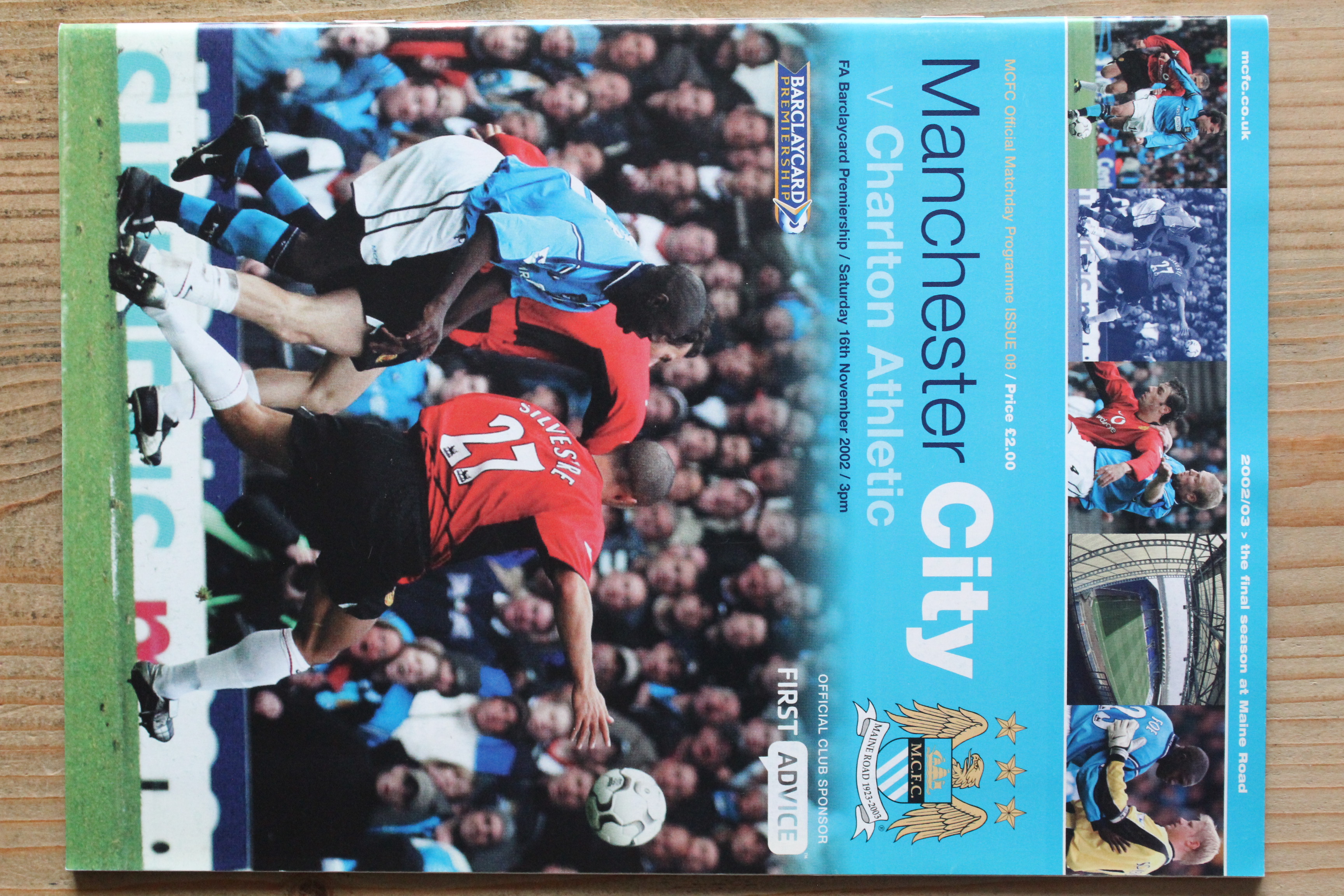 Manchester City FC v Charlton Athletic FC