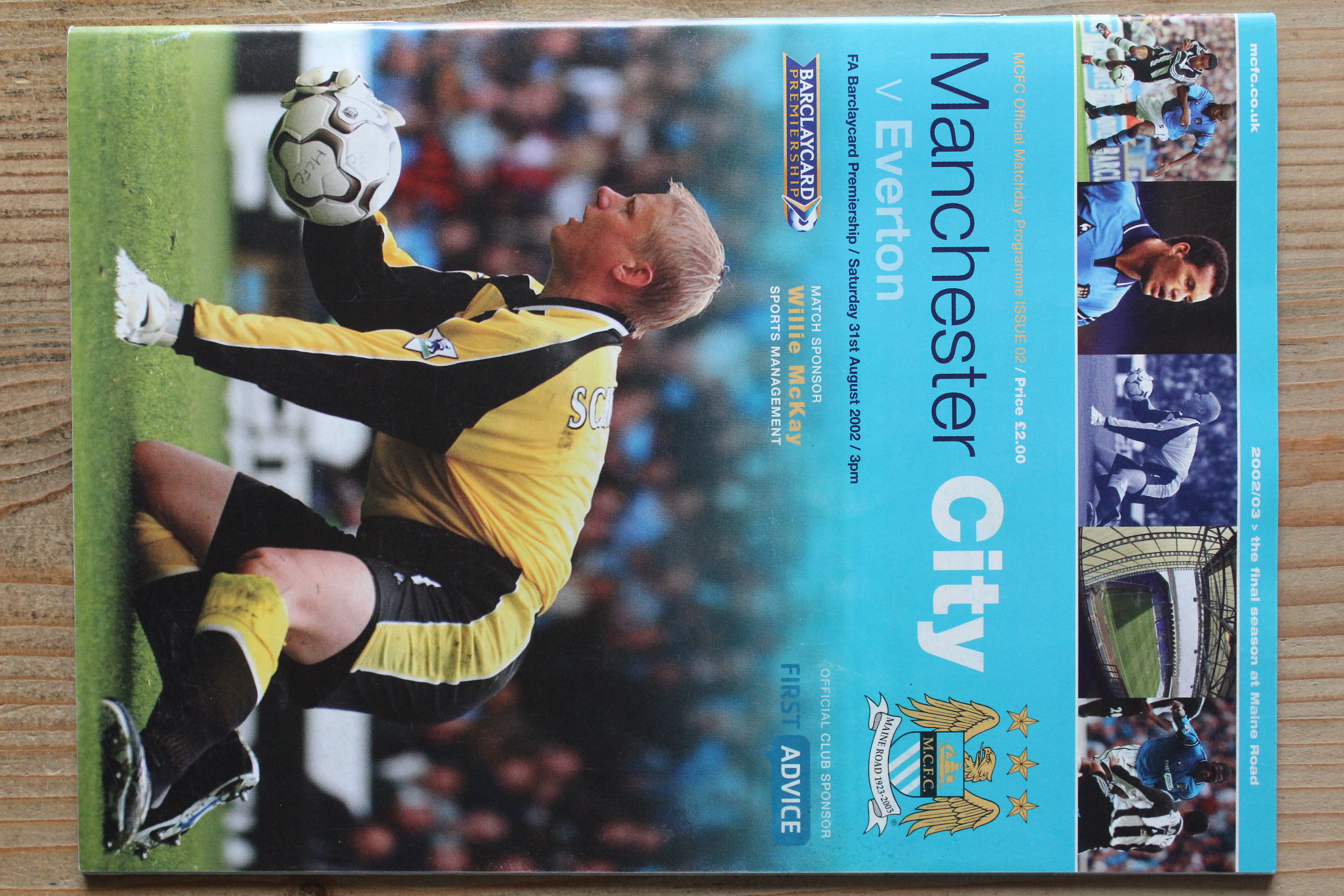 Manchester City FC v Everton FC