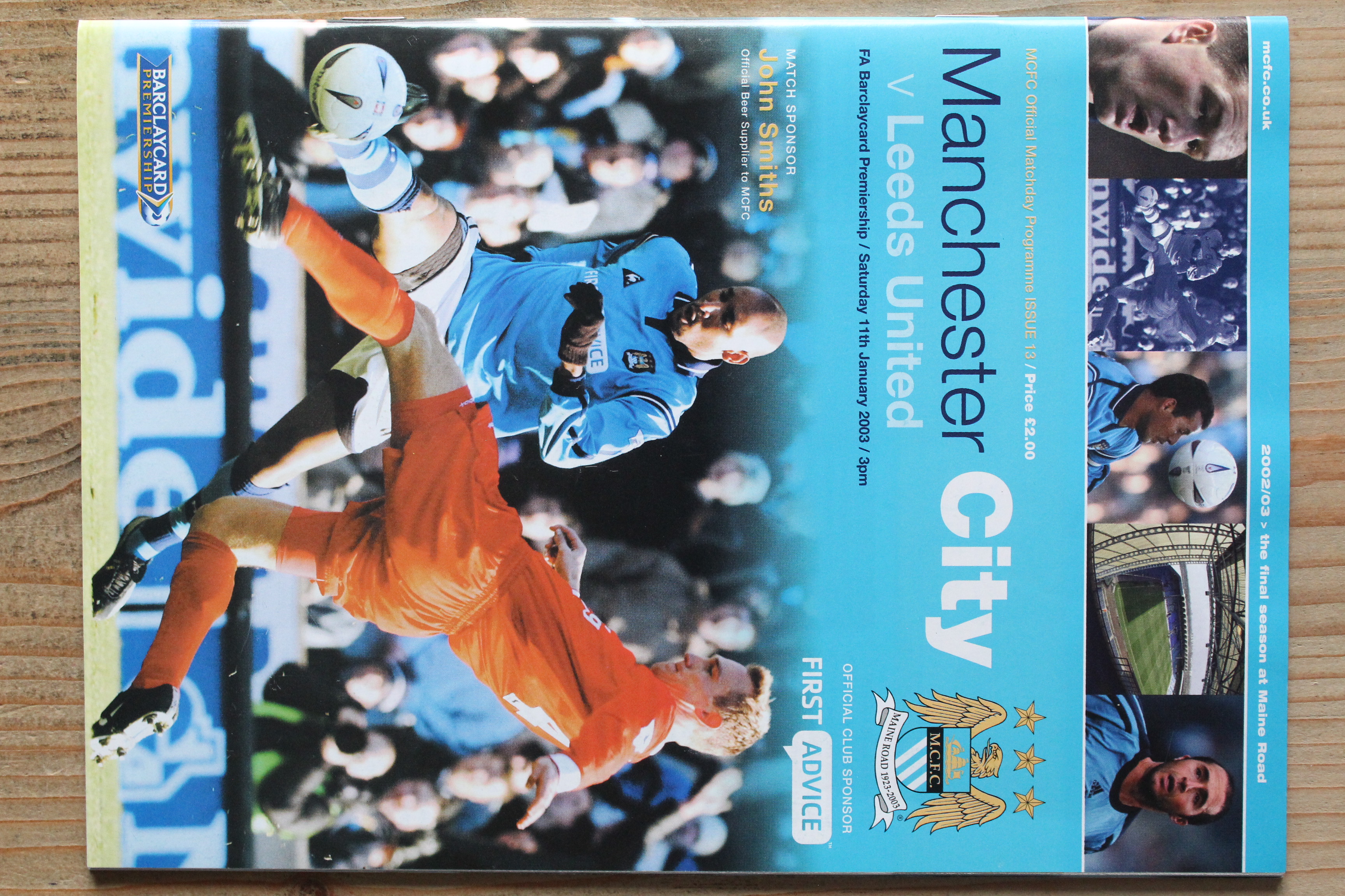 Manchester City FC v Leeds United FC