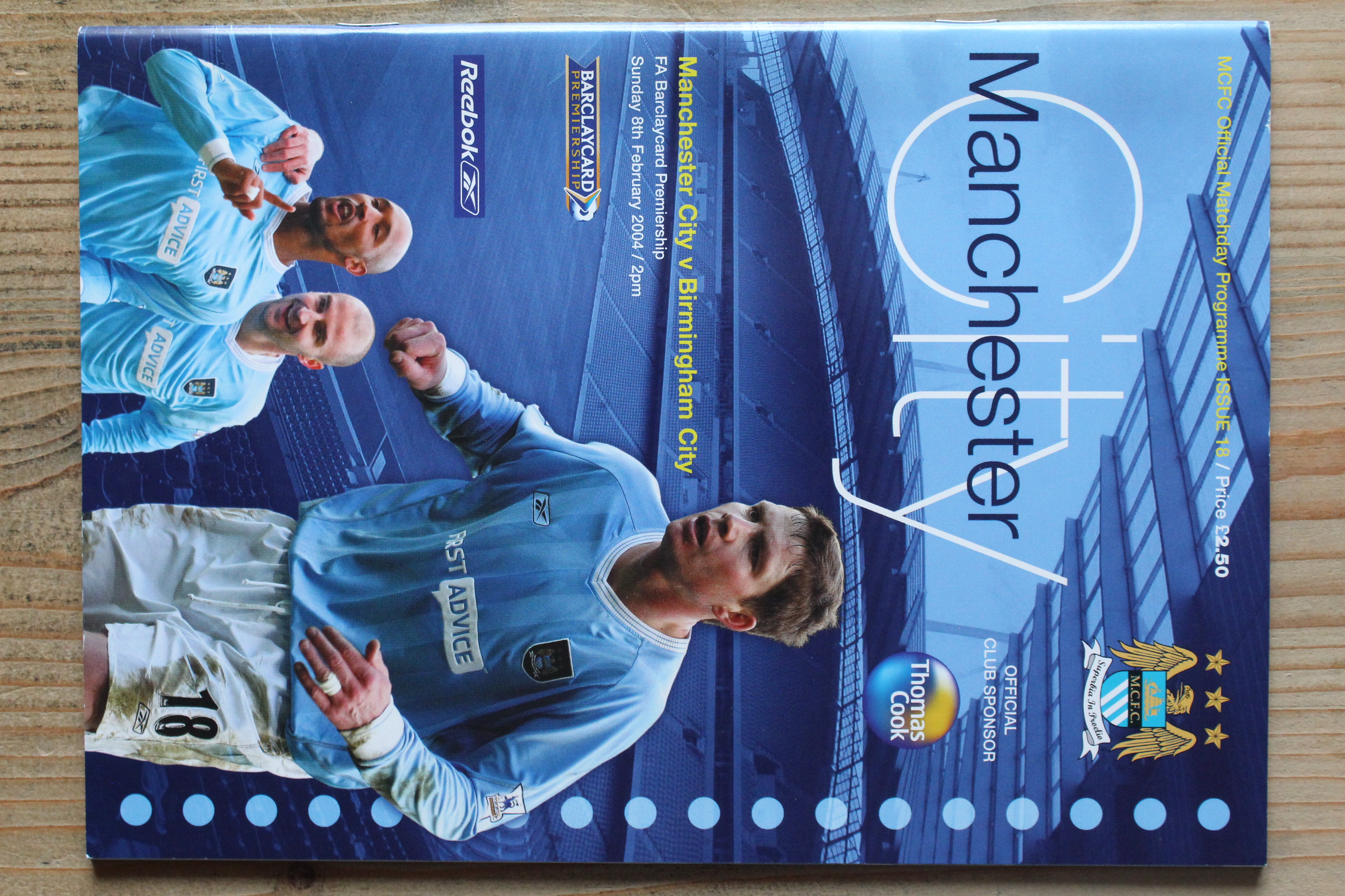 Manchester City FC v Birmingham City FC