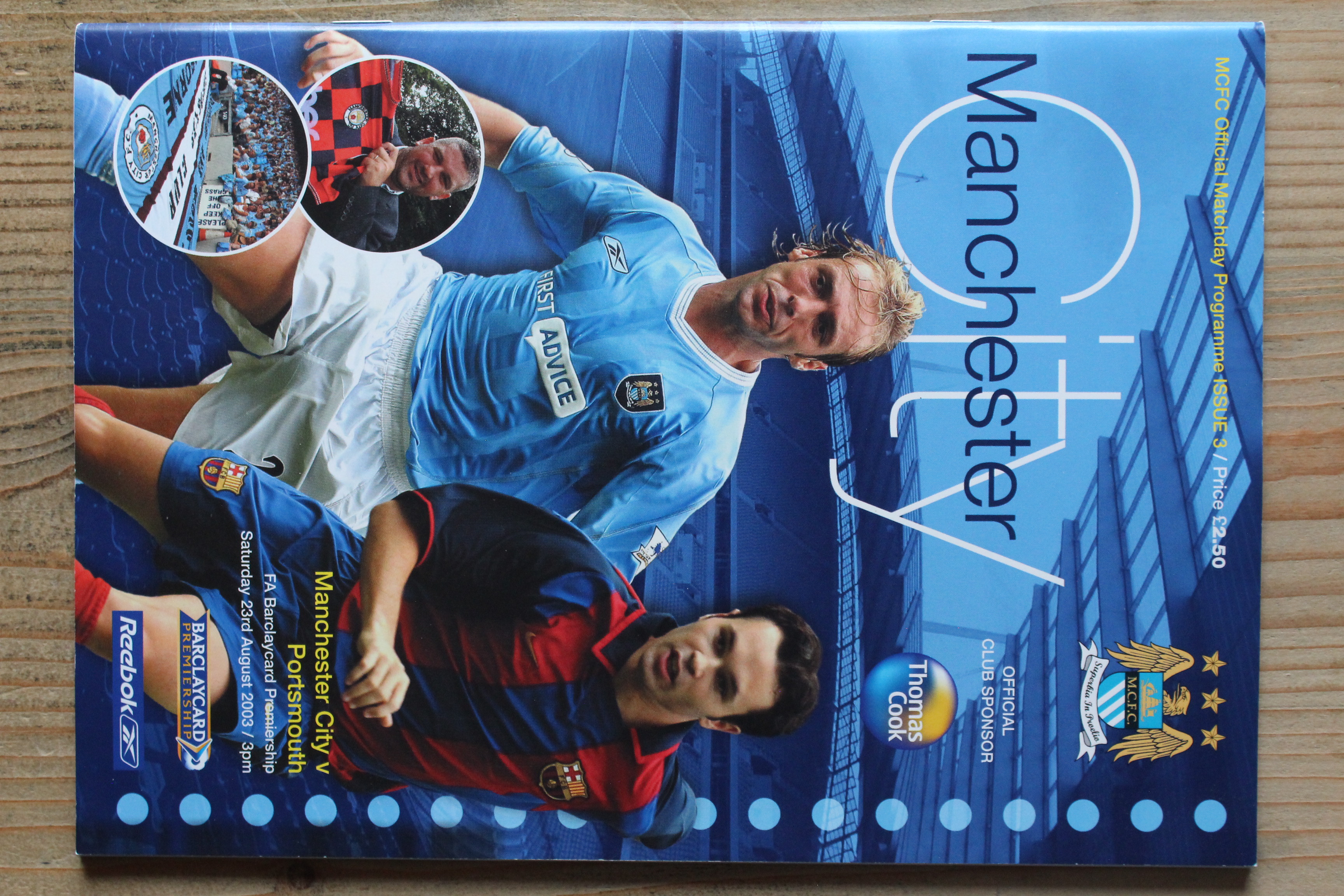 Manchester City FC v Portsmouth FC