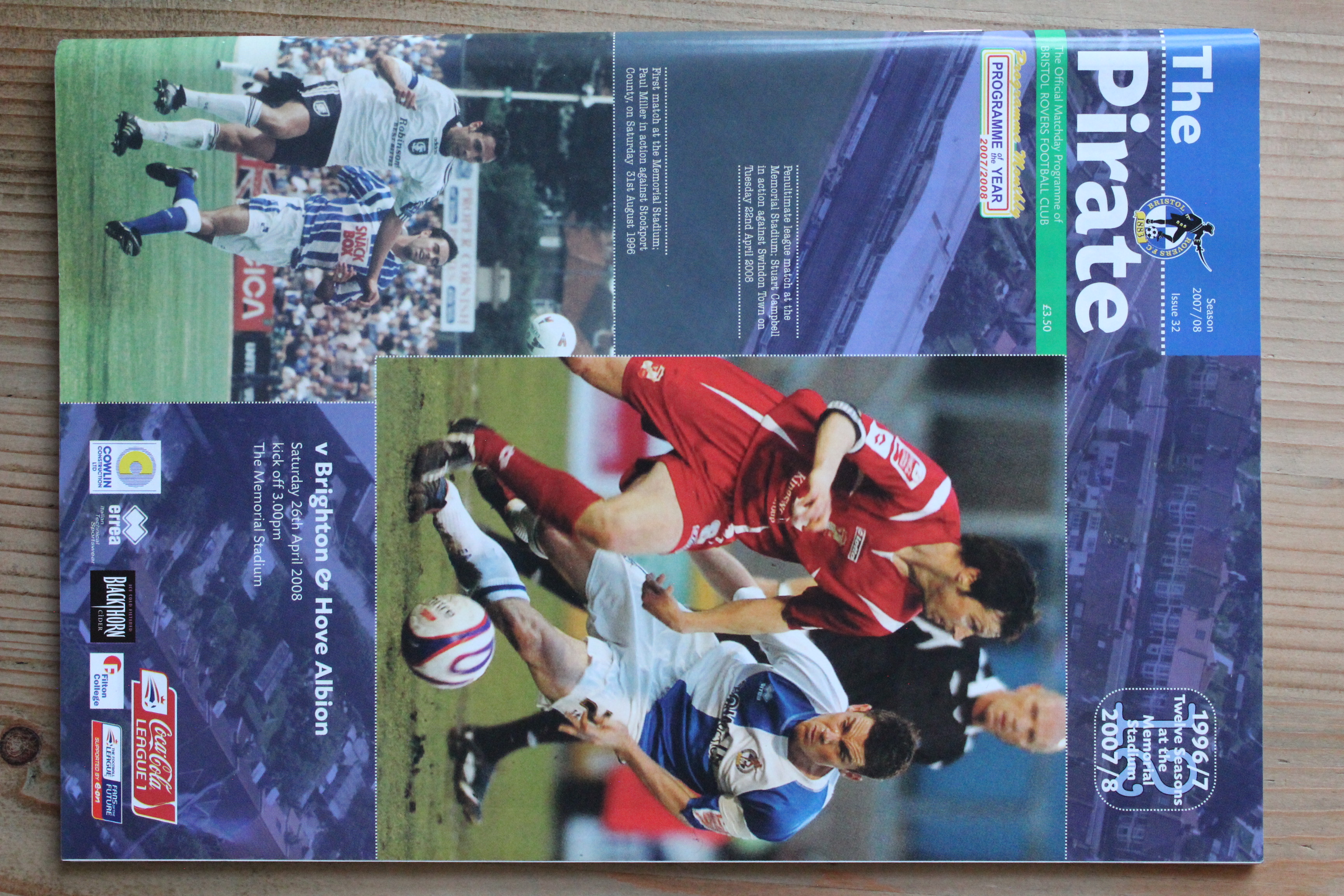 Bristol Rovers FC v Brighton & Hove Albion FC