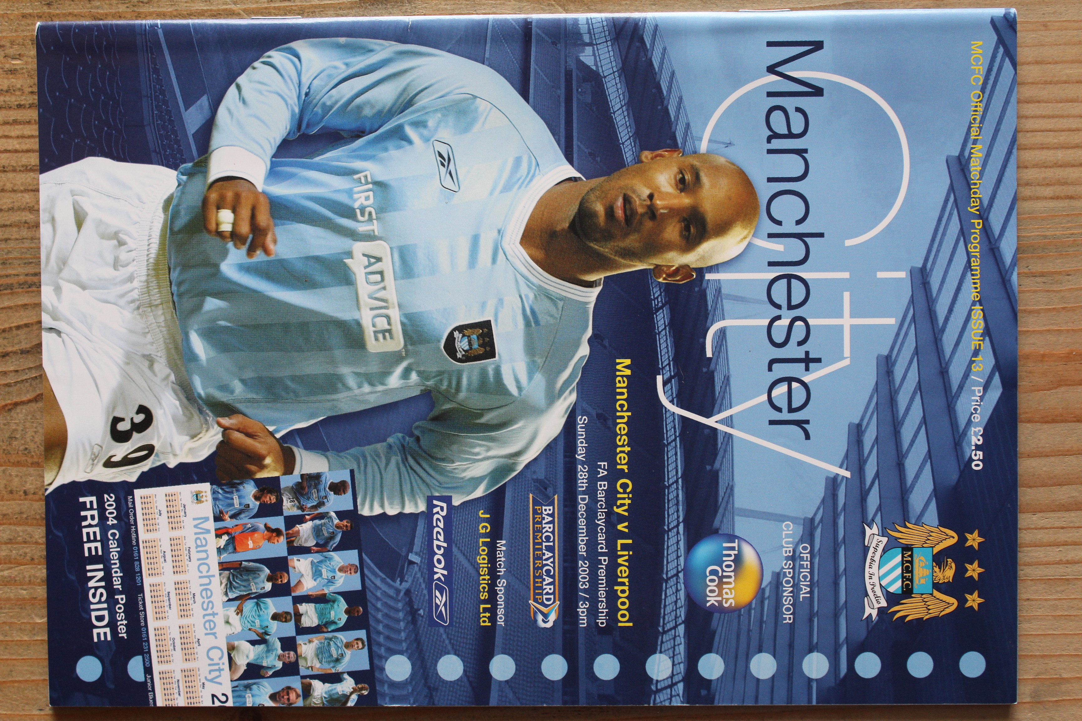 Manchester City FC v Liverpool FC