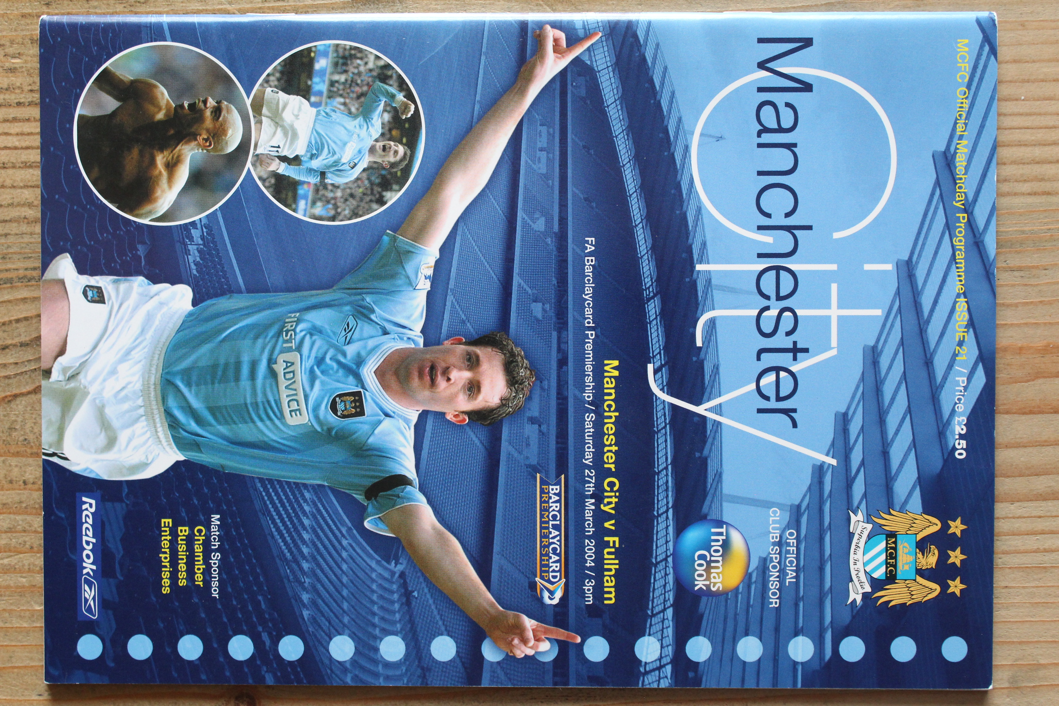 Manchester City FC v Fulham FC