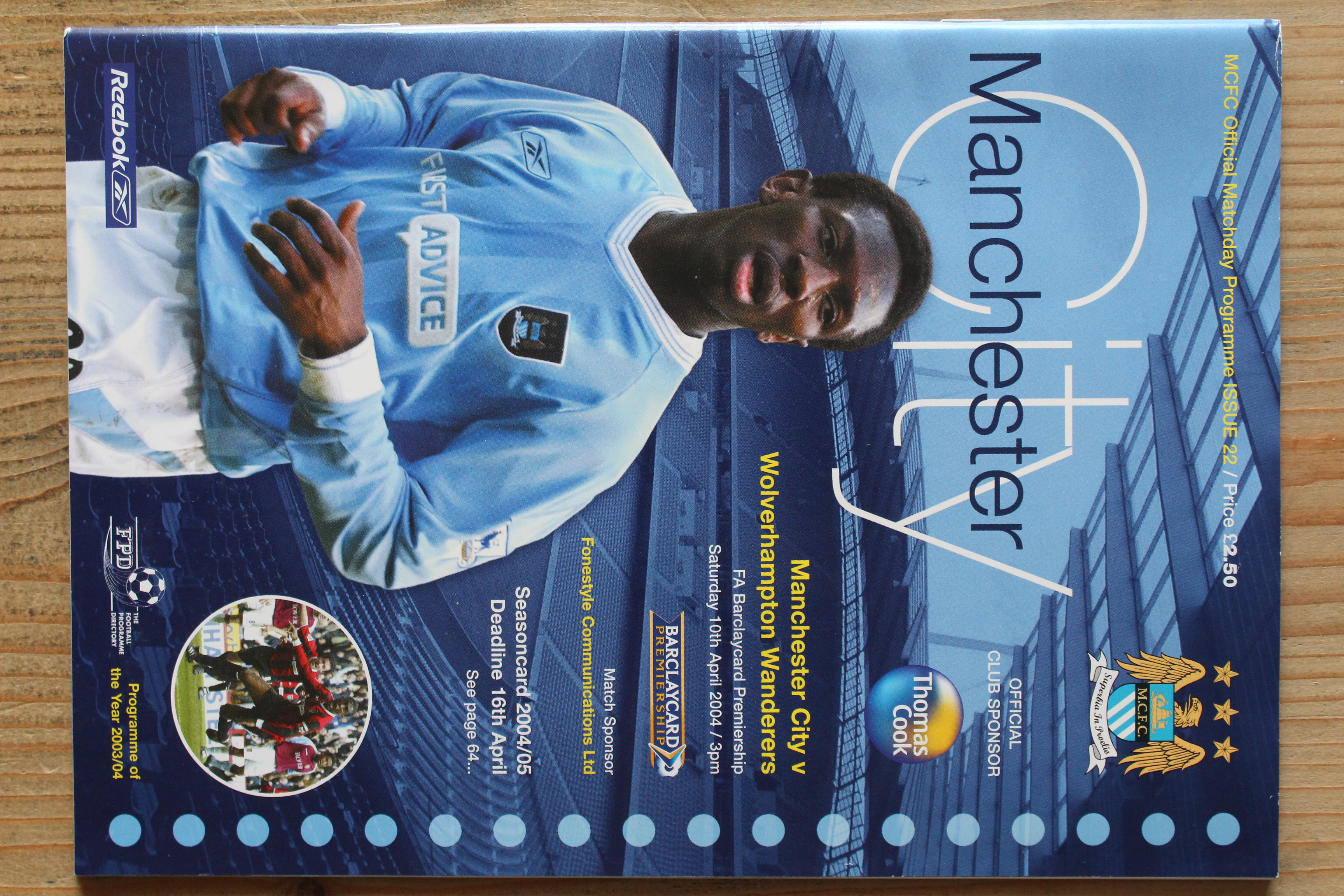Manchester City FC v Wolverhampton Wanderers FC