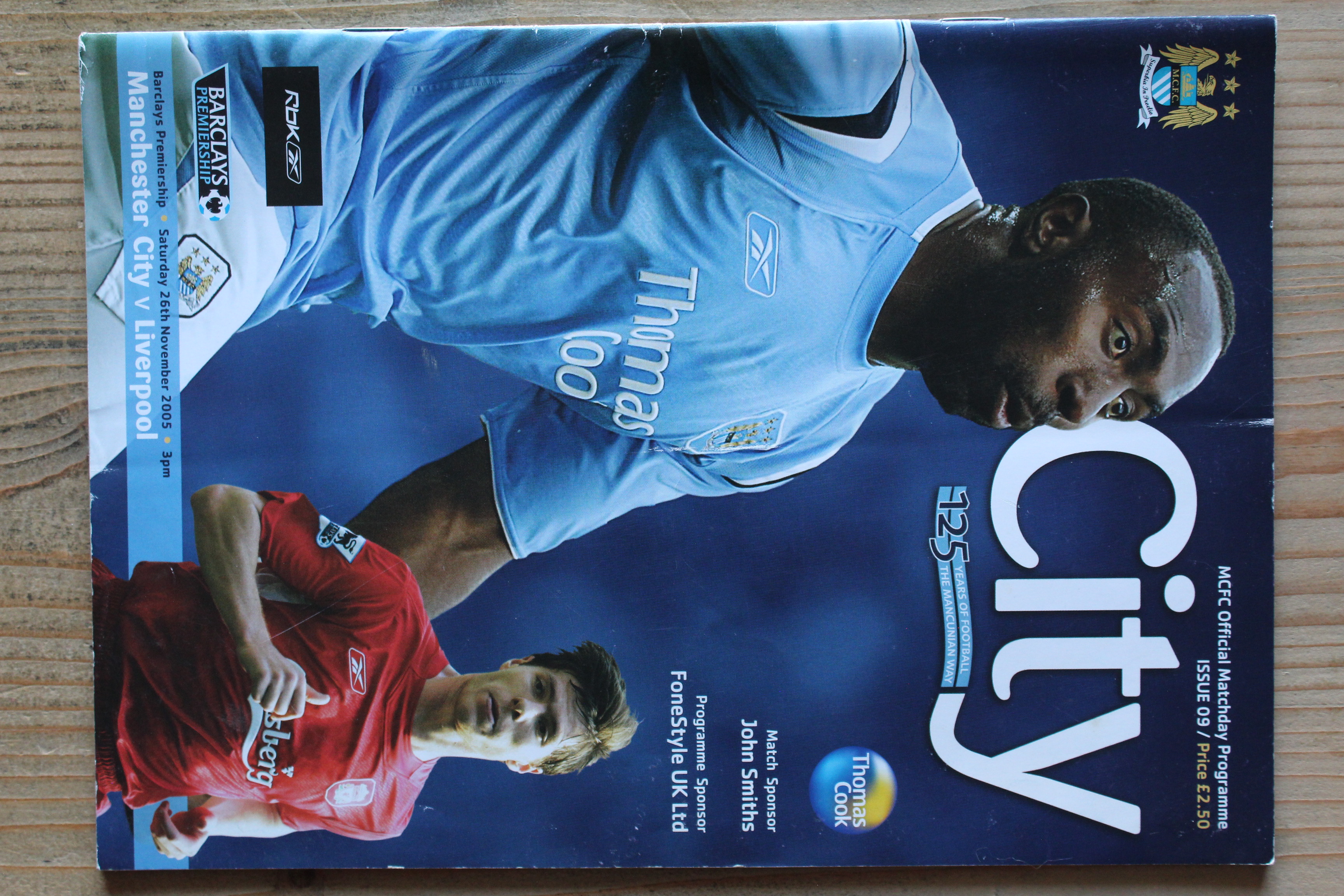 Manchester City FC v Liverpool FC