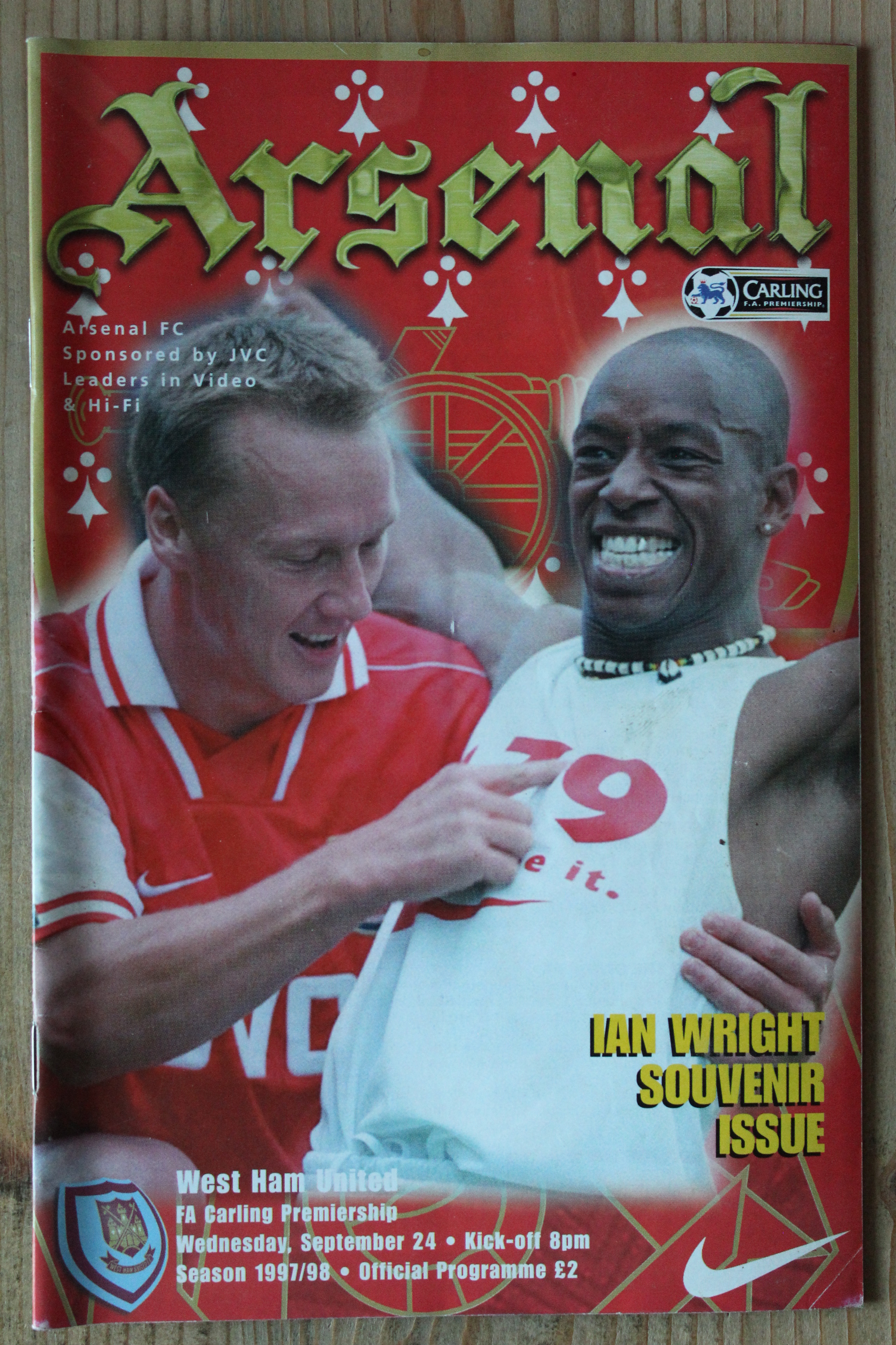 Arsenal FC v West Ham United FC