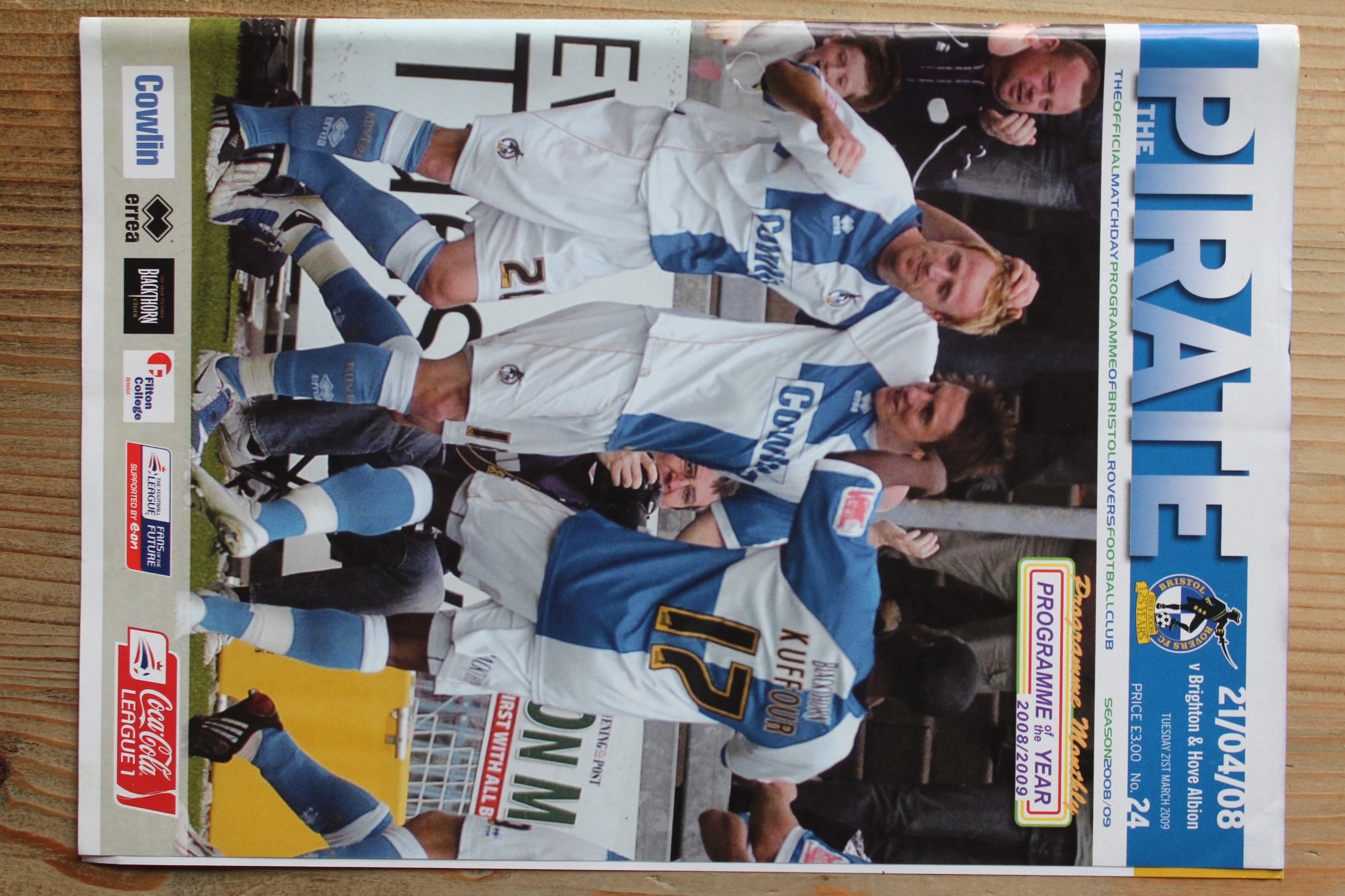 Bristol Rovers FC v Brighton & Hove Albion FC