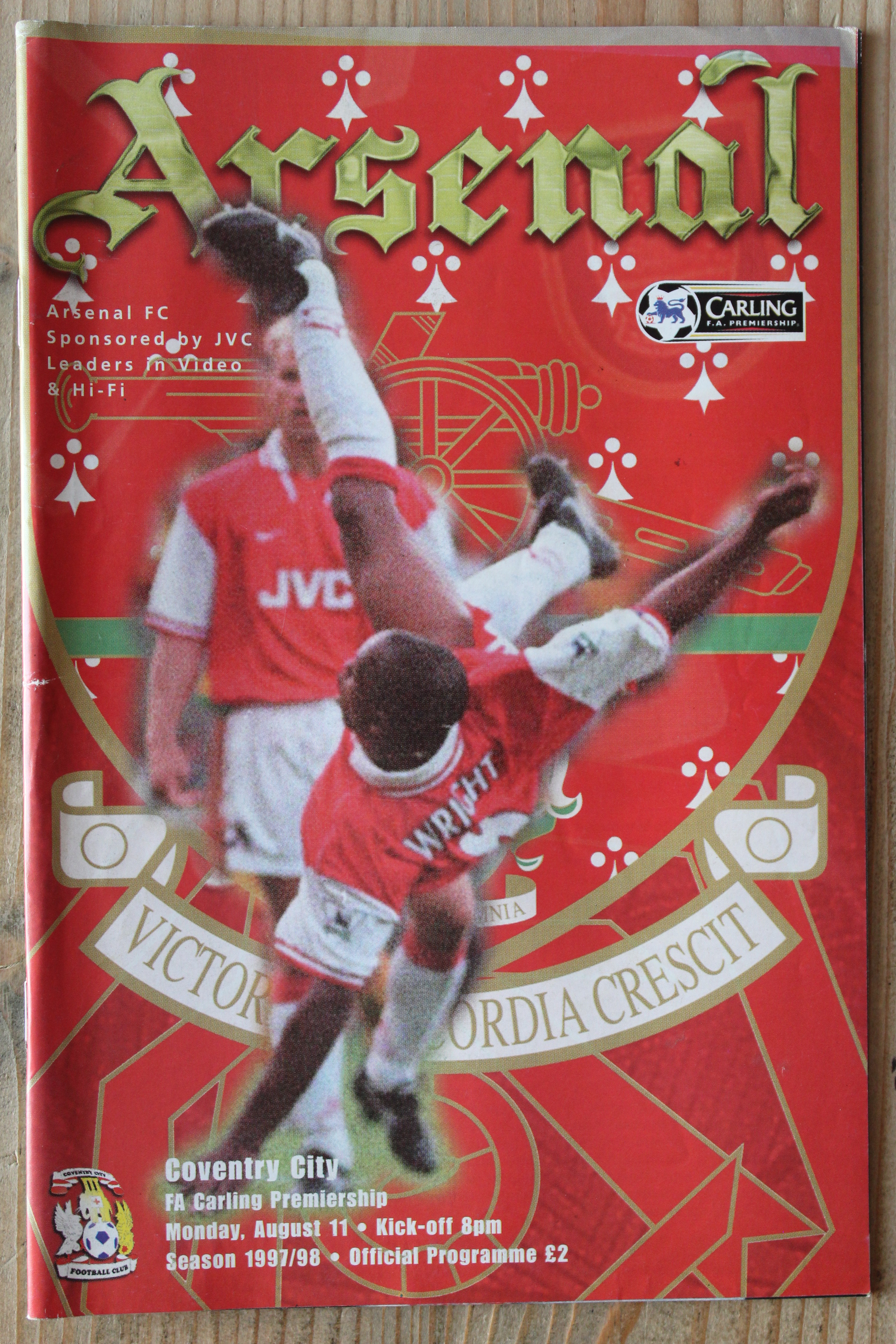 Arsenal FC v Coventry City FC