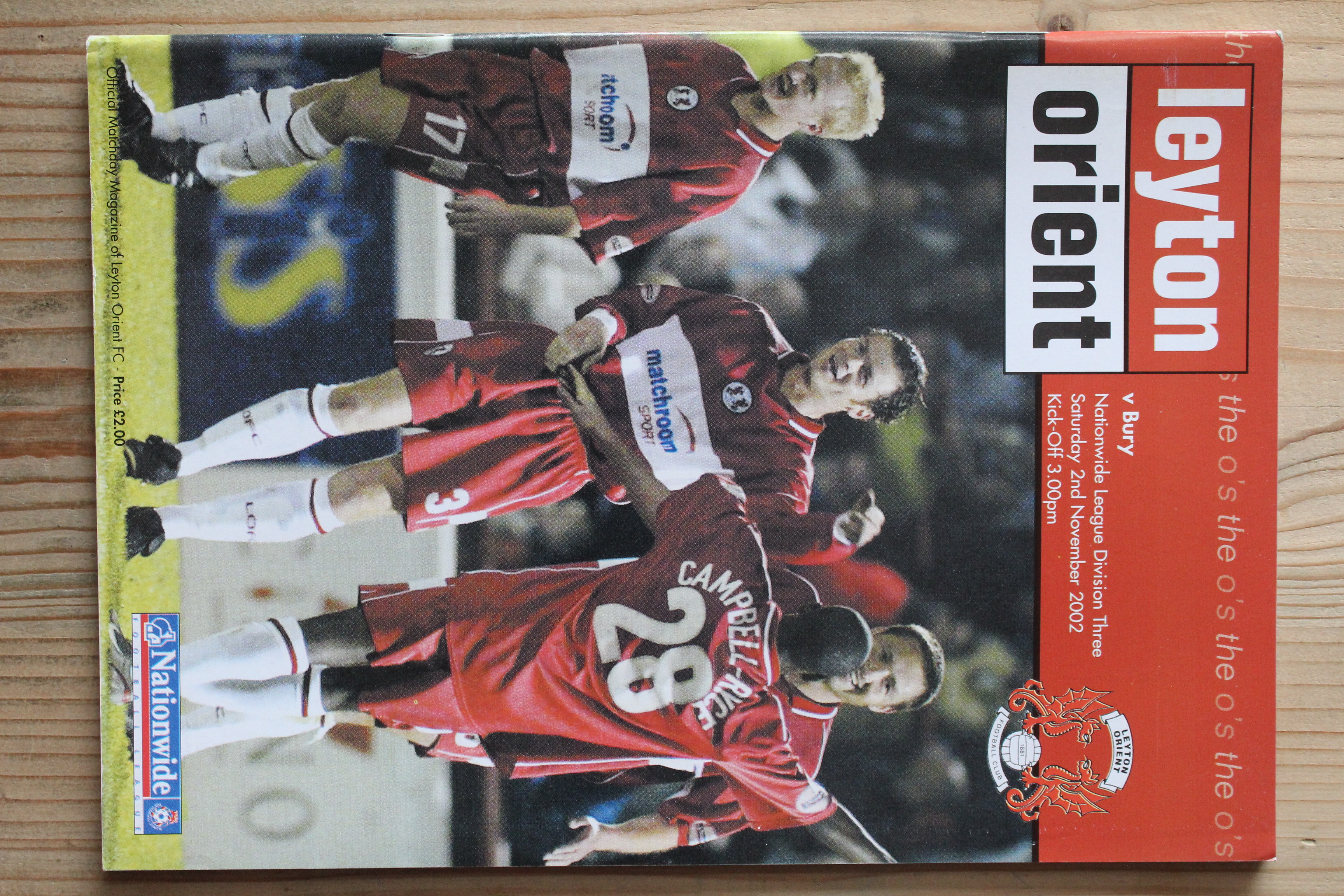 Leyton Orient FC v Bury FC