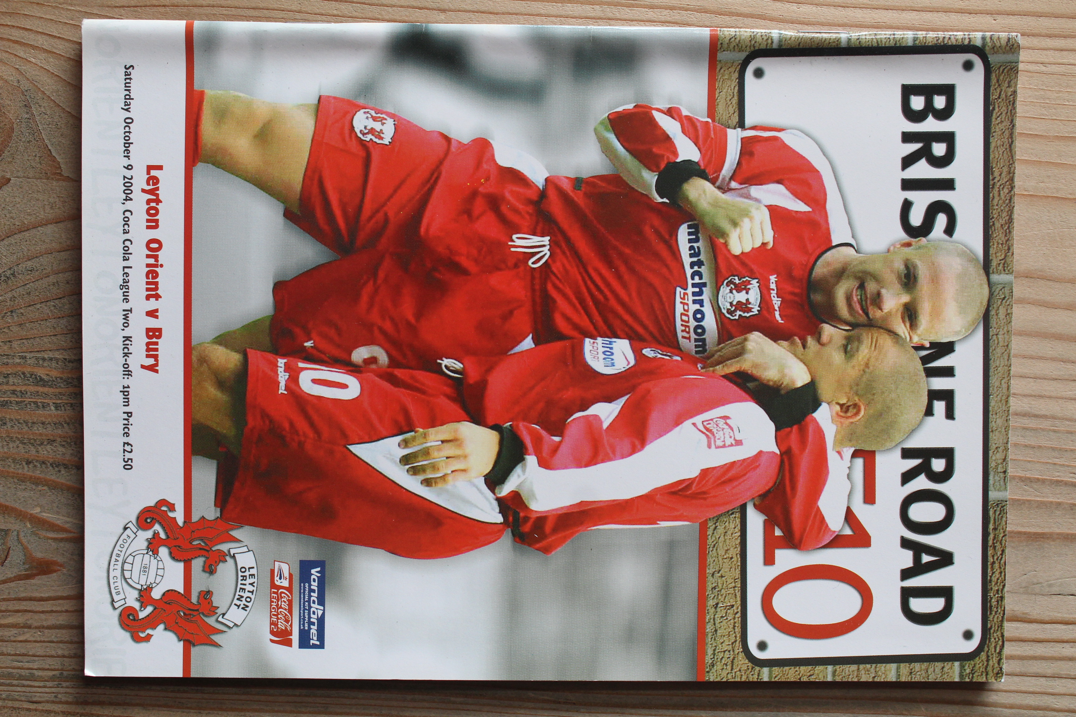 Leyton Orient FC v Bury FC