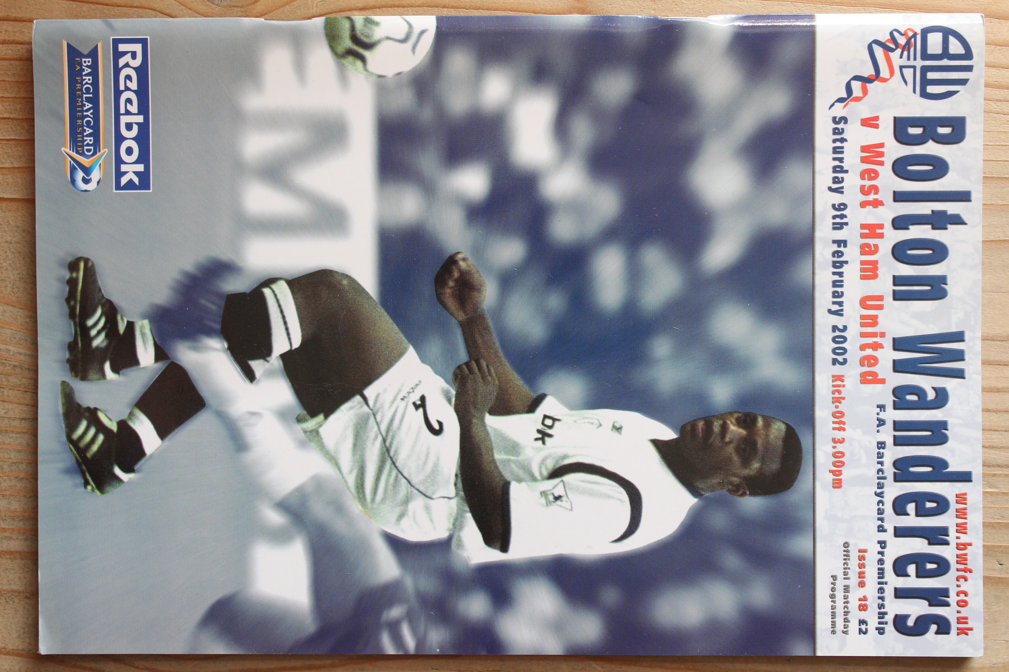 Bolton Wanderers FC v West Ham United FC