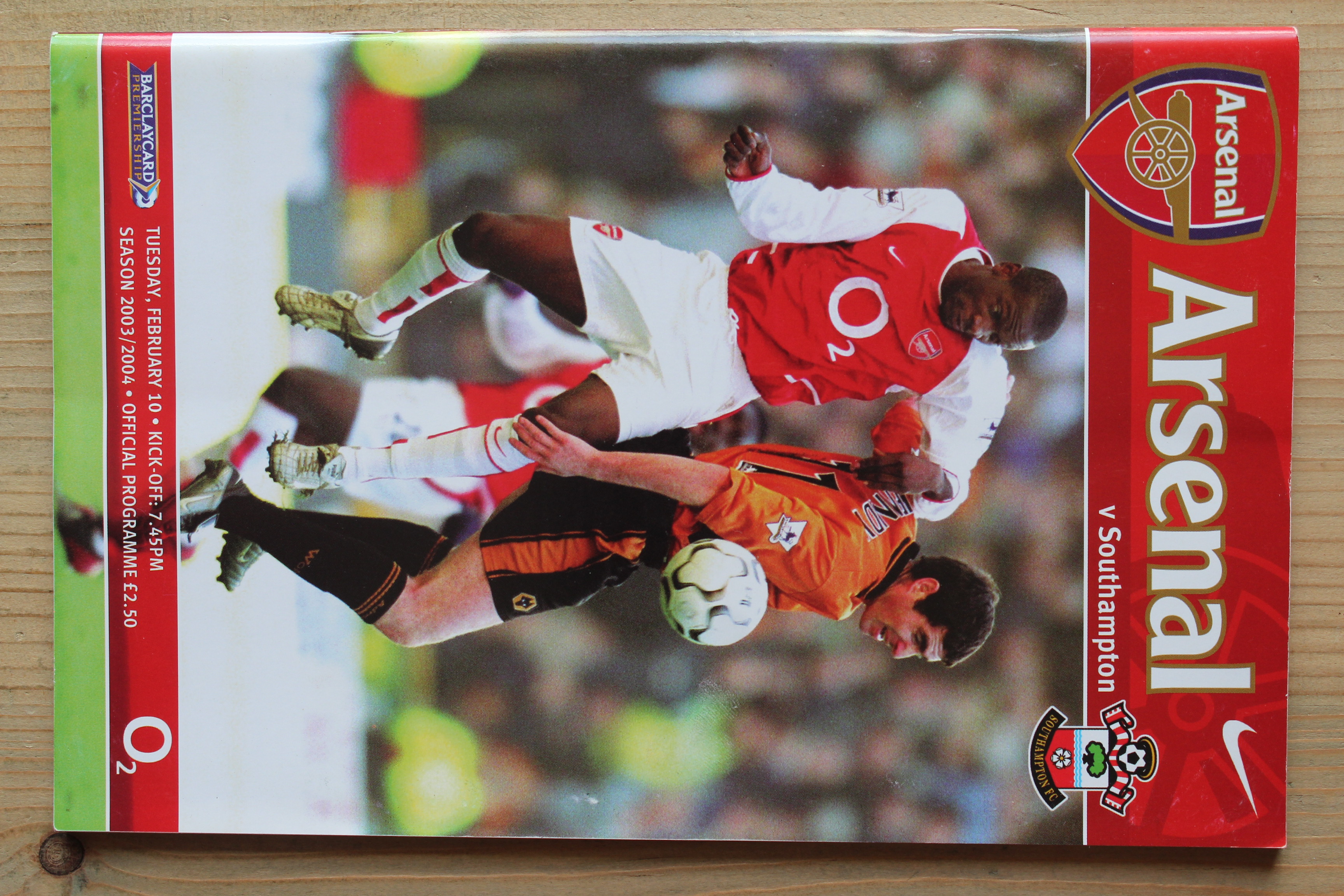 Arsenal FC v Southampton FC