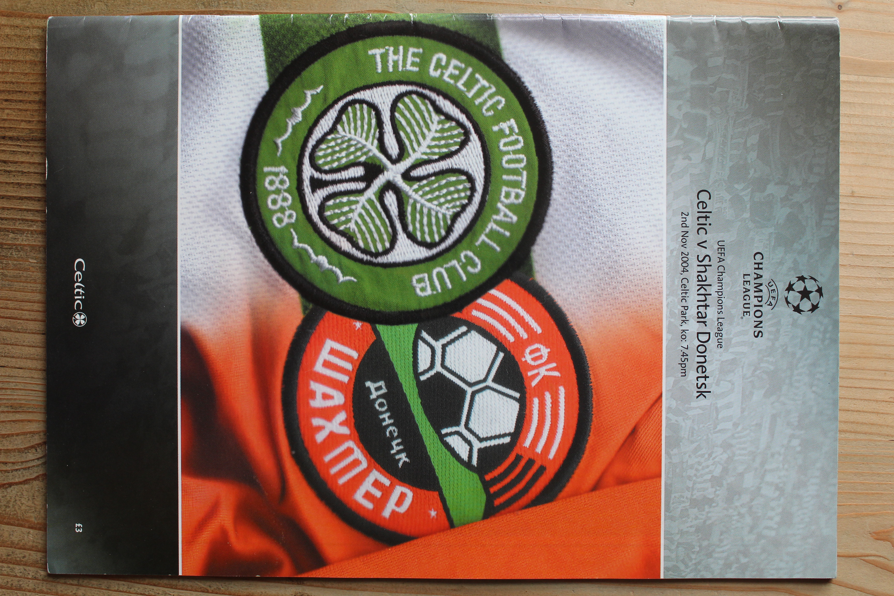 Celtic (Glasgow) FC v Shakhtar Donetsk