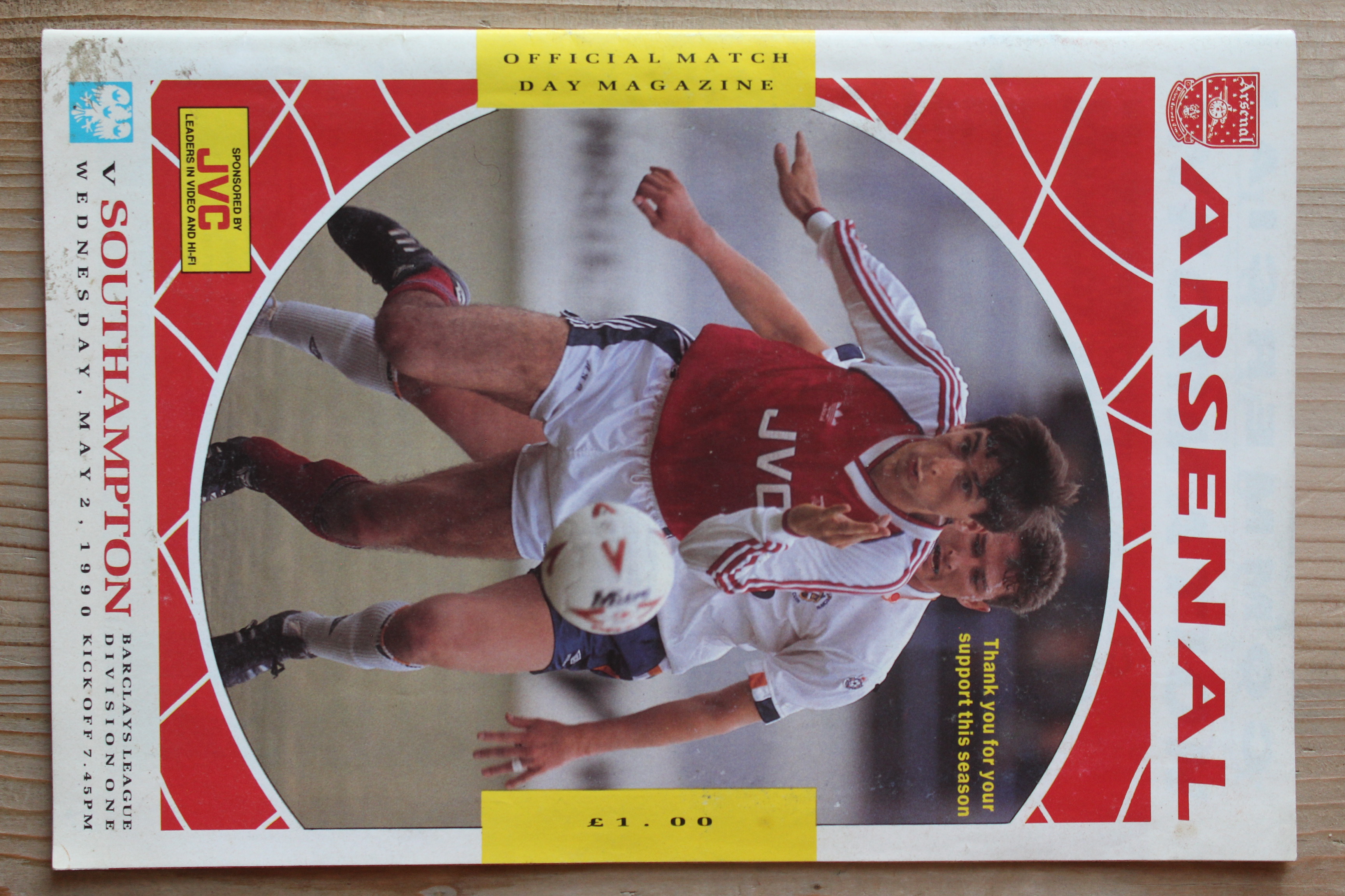 Arsenal FC v Southampton FC
