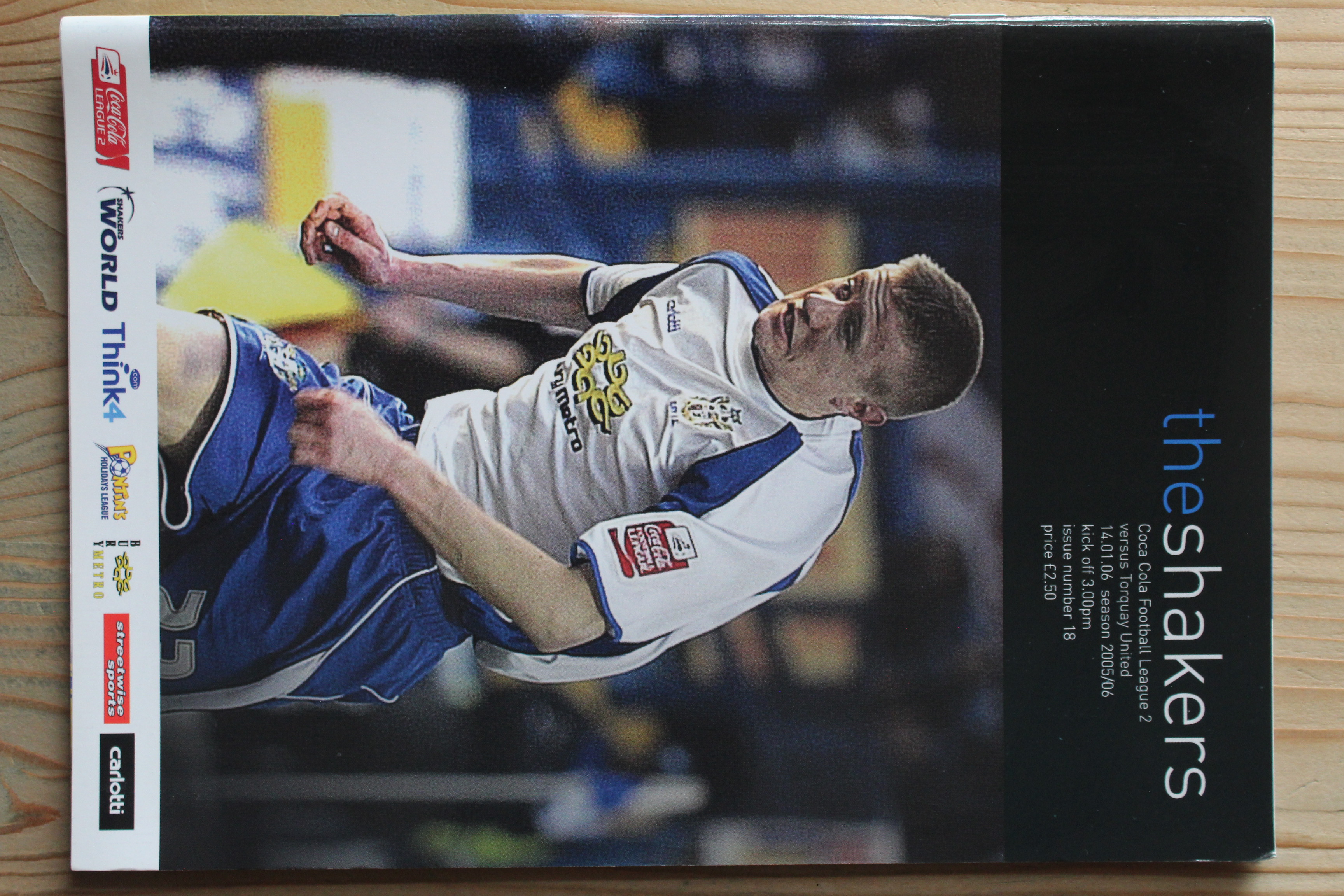 Bury FC v Torquay United FC