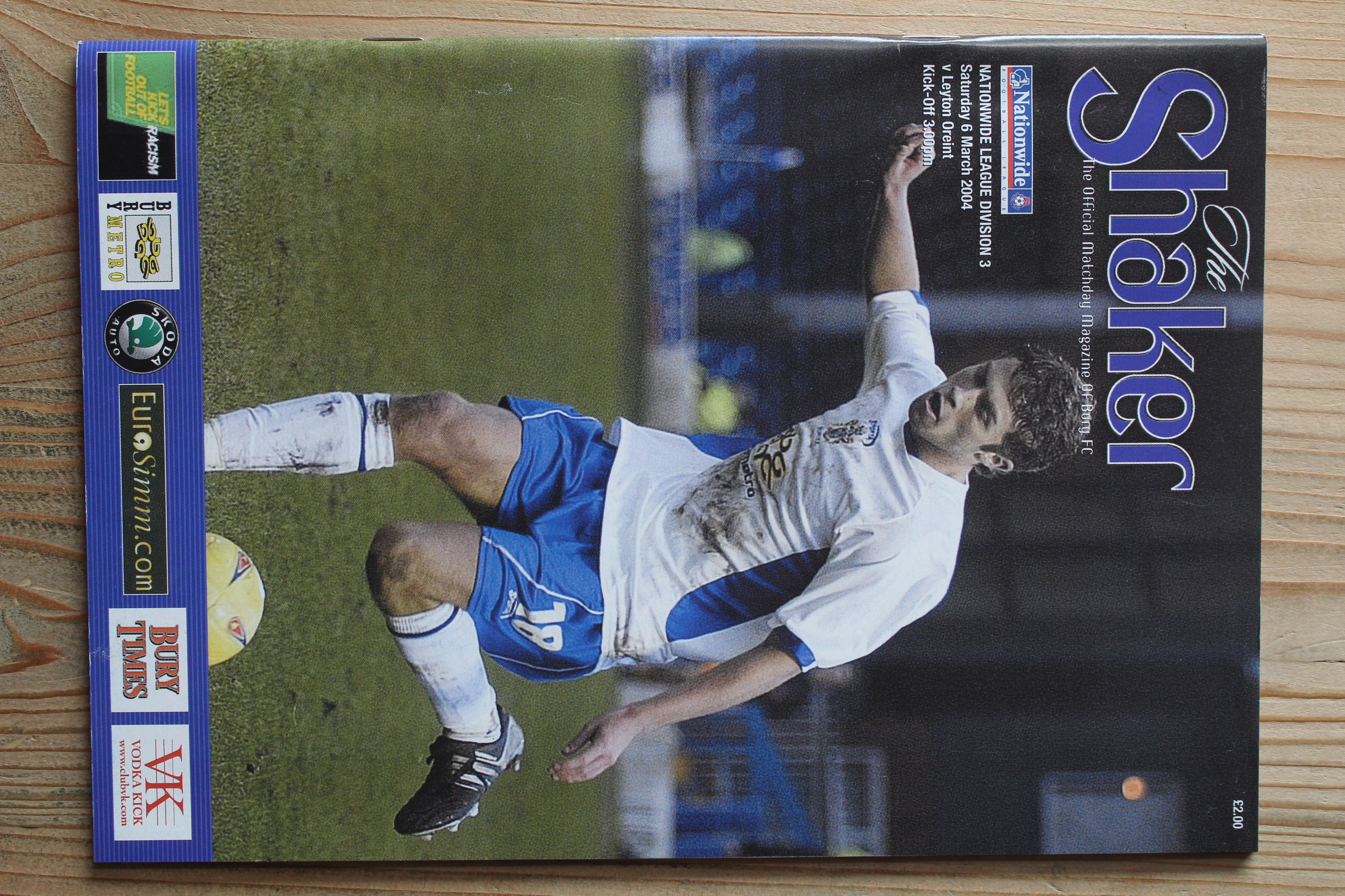 Bury FC v Leyton Orient FC