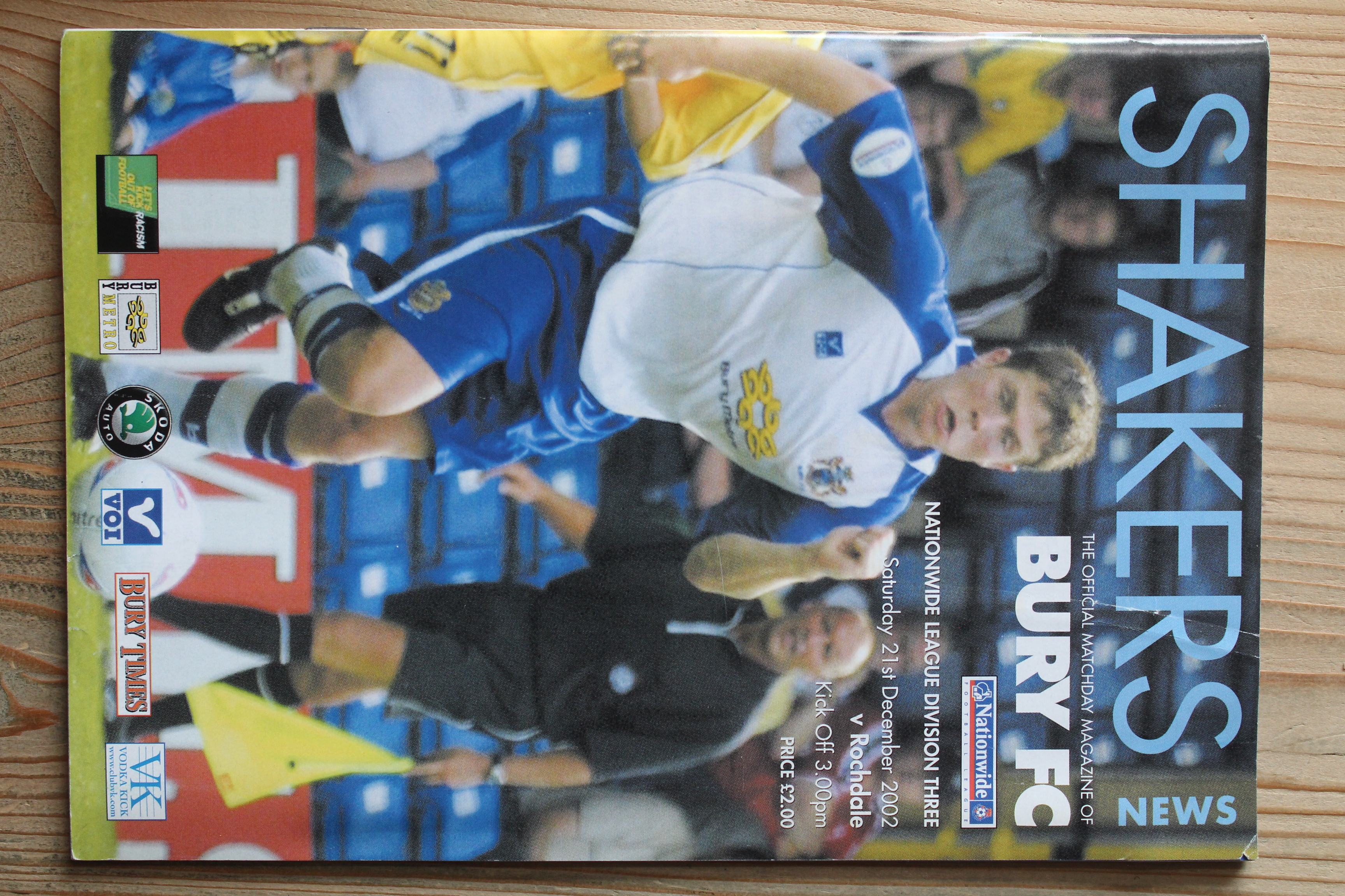 Bury FC v Hartlepool United