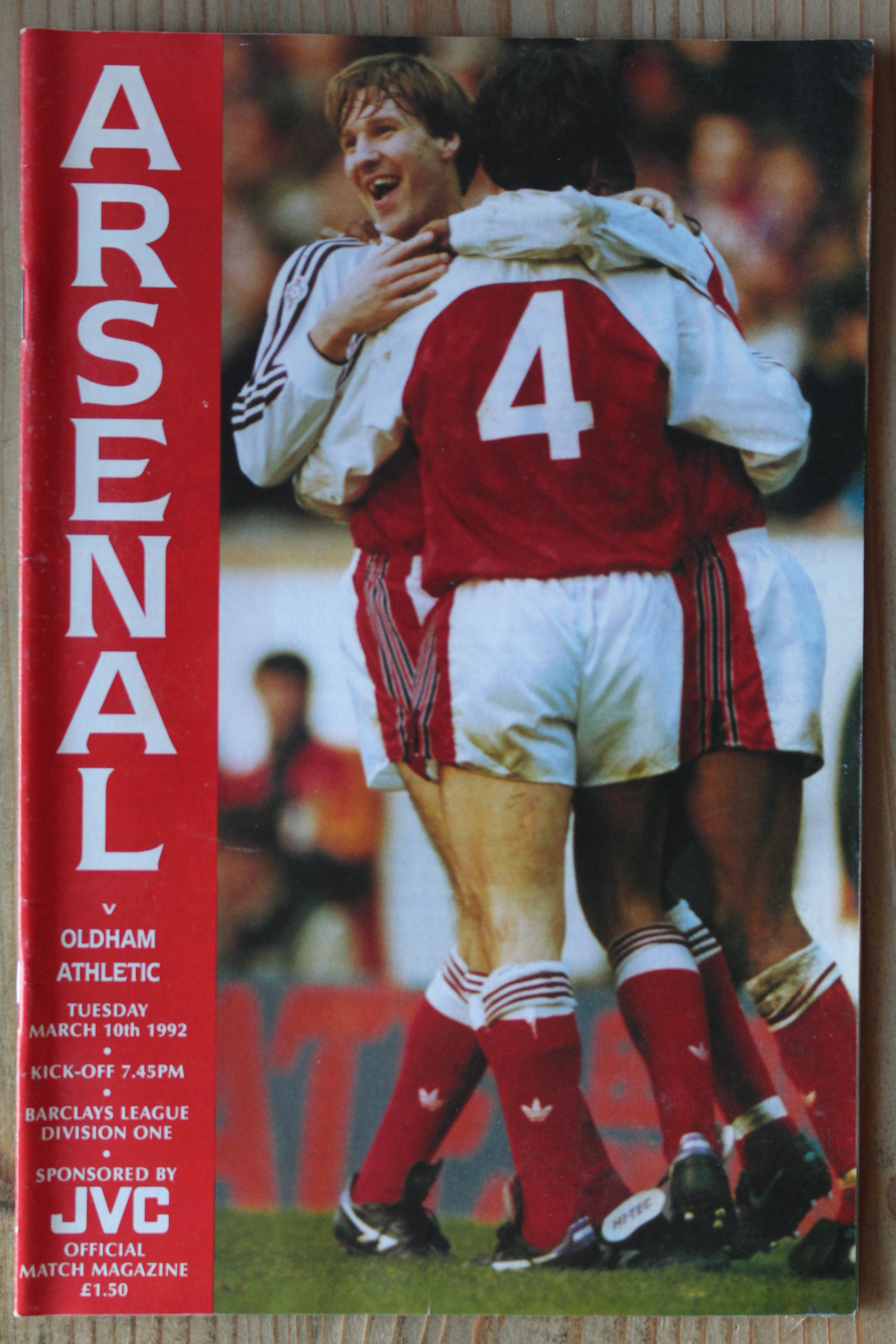 Arsenal FC v Oldham Athletic FC