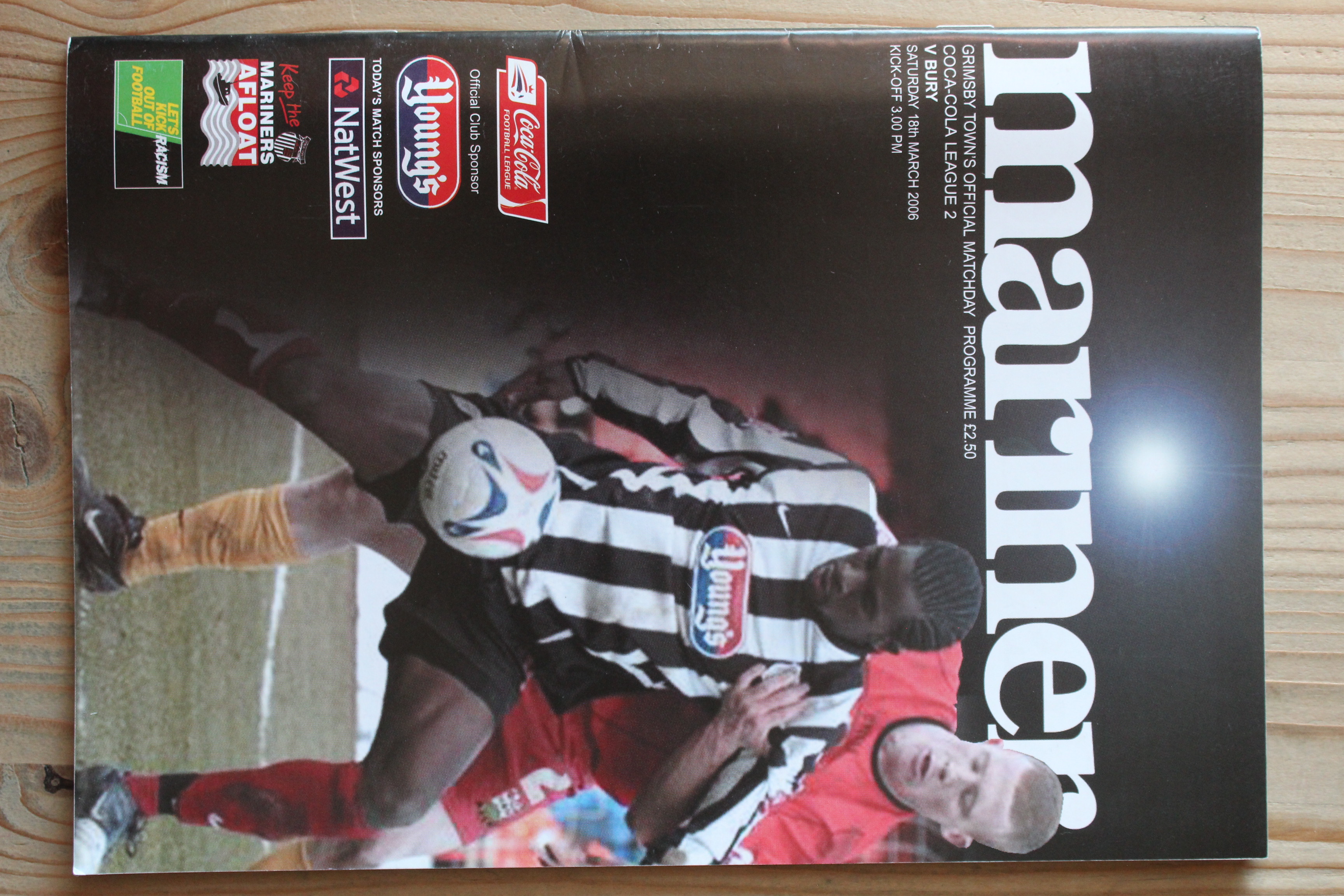 Grimsby Town FC v Bury FC
