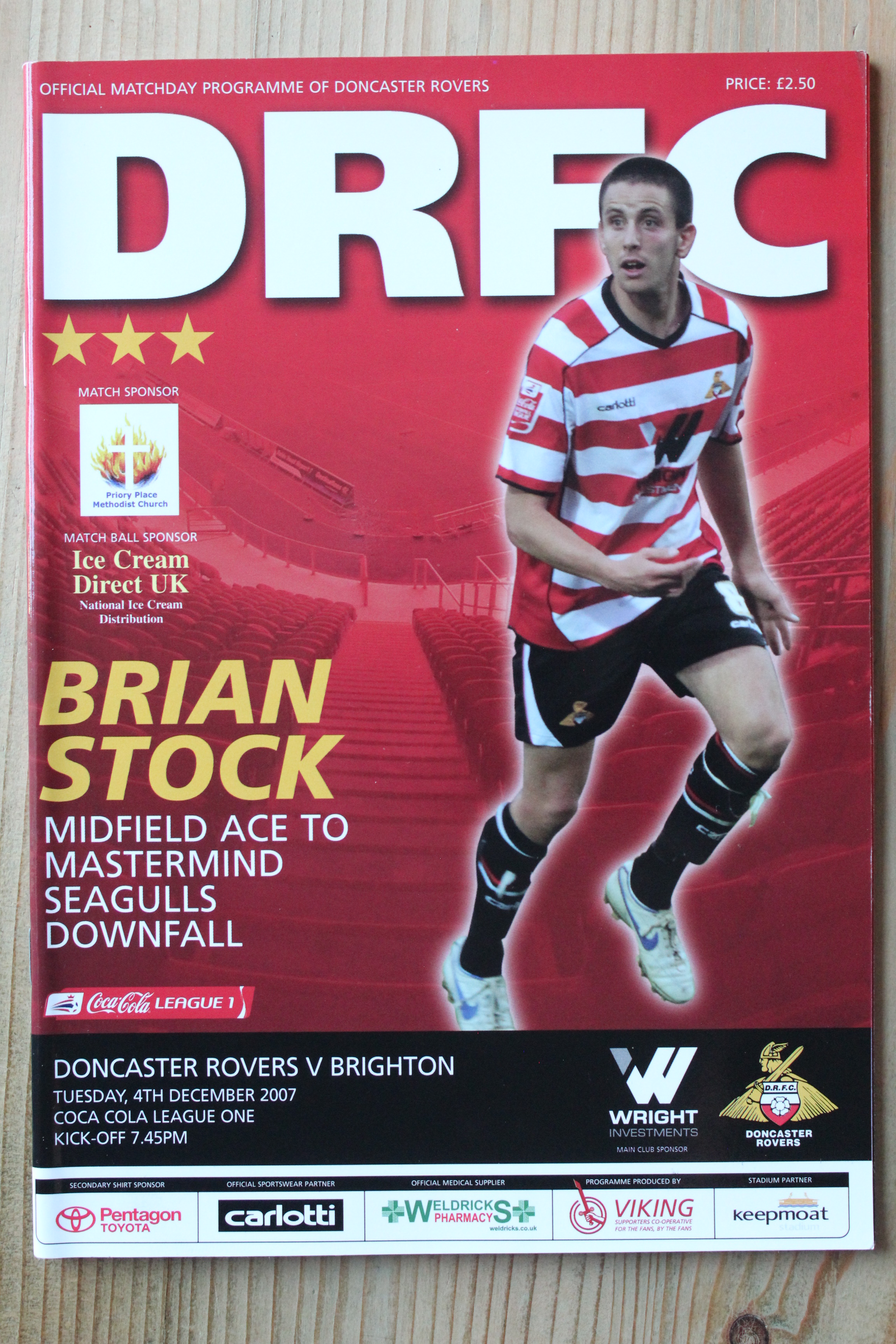 Doncaster Rovers FC v Brighton & Hove Albion FC
