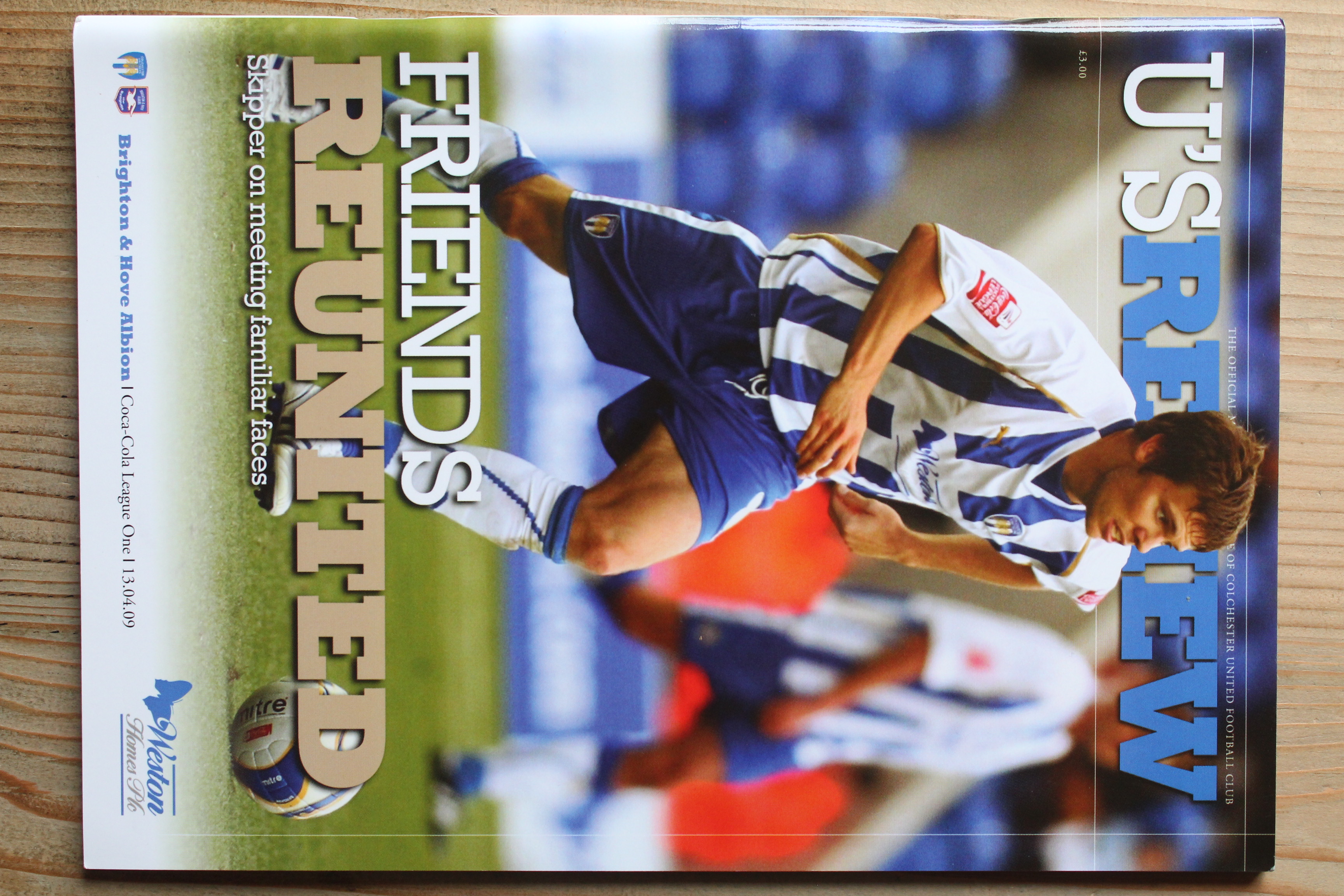 Colchester United FC v Brighton & Hove Albion FC