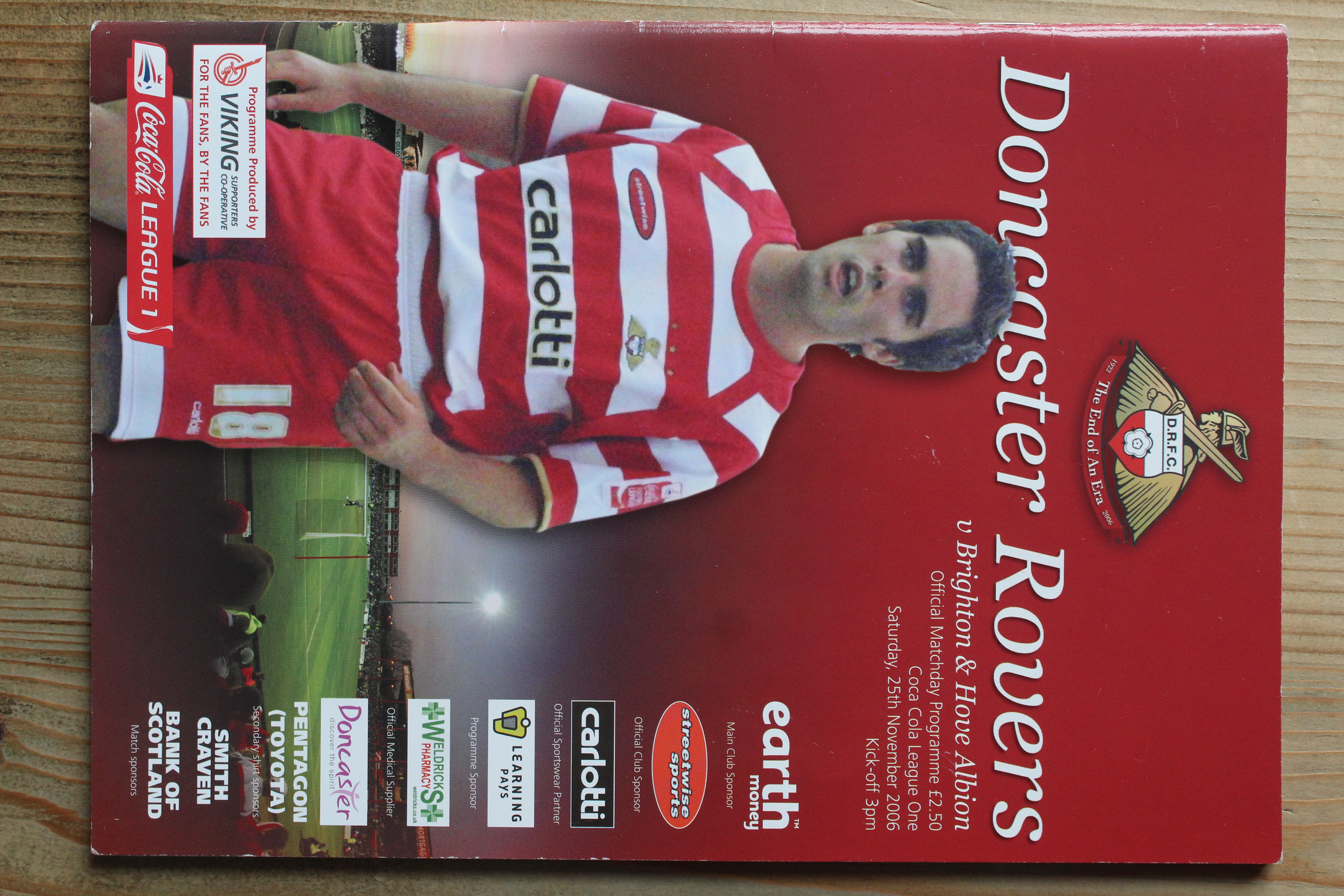 Doncaster Rovers FC v Brighton & Hove Albion FC
