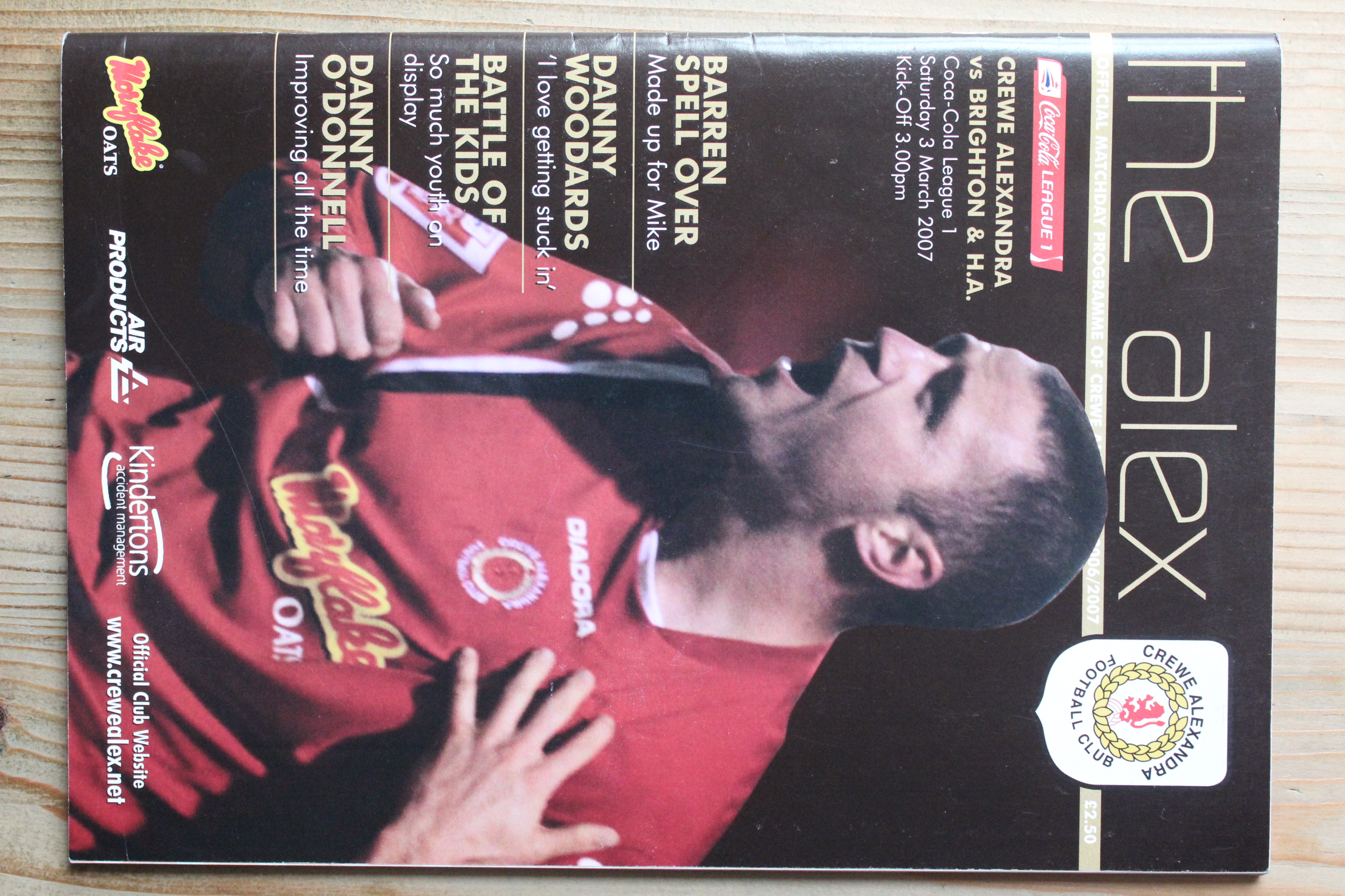 Crewe Alexandra FC v Brighton & Hove Albion FC