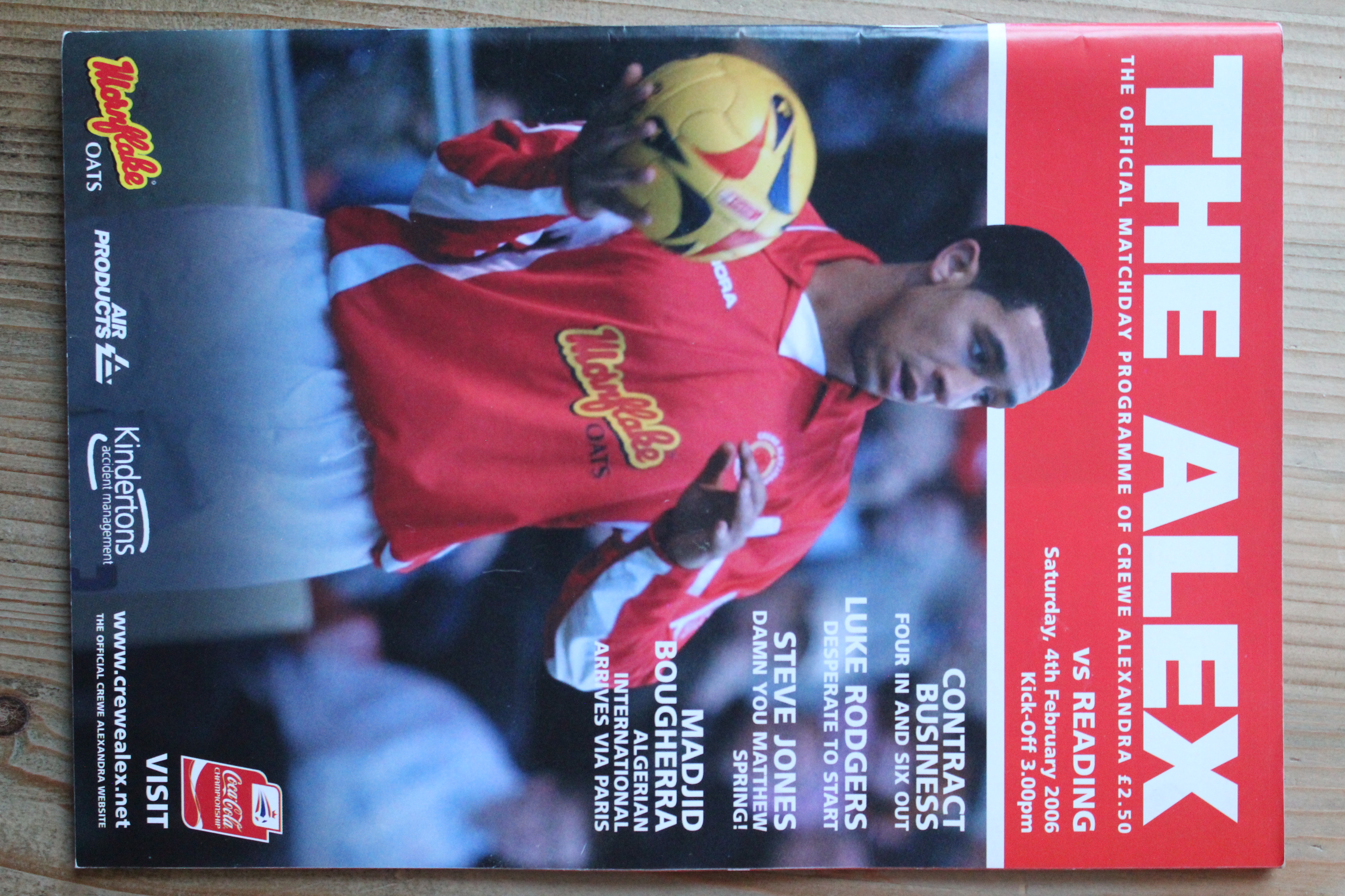 Crewe Alexandra FC v Reading FC