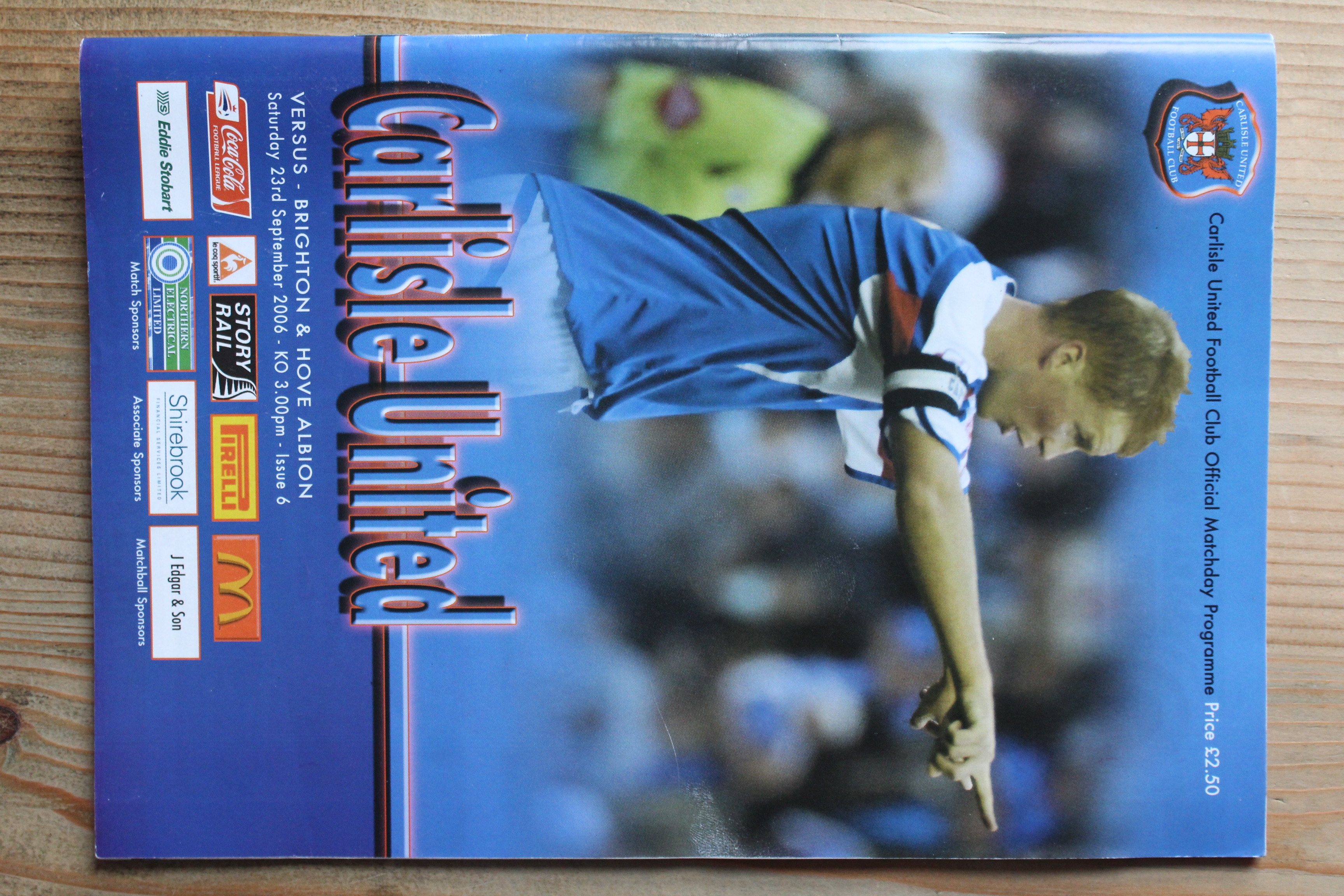 Carlisle United FC v Brighton & Hove Albion FC