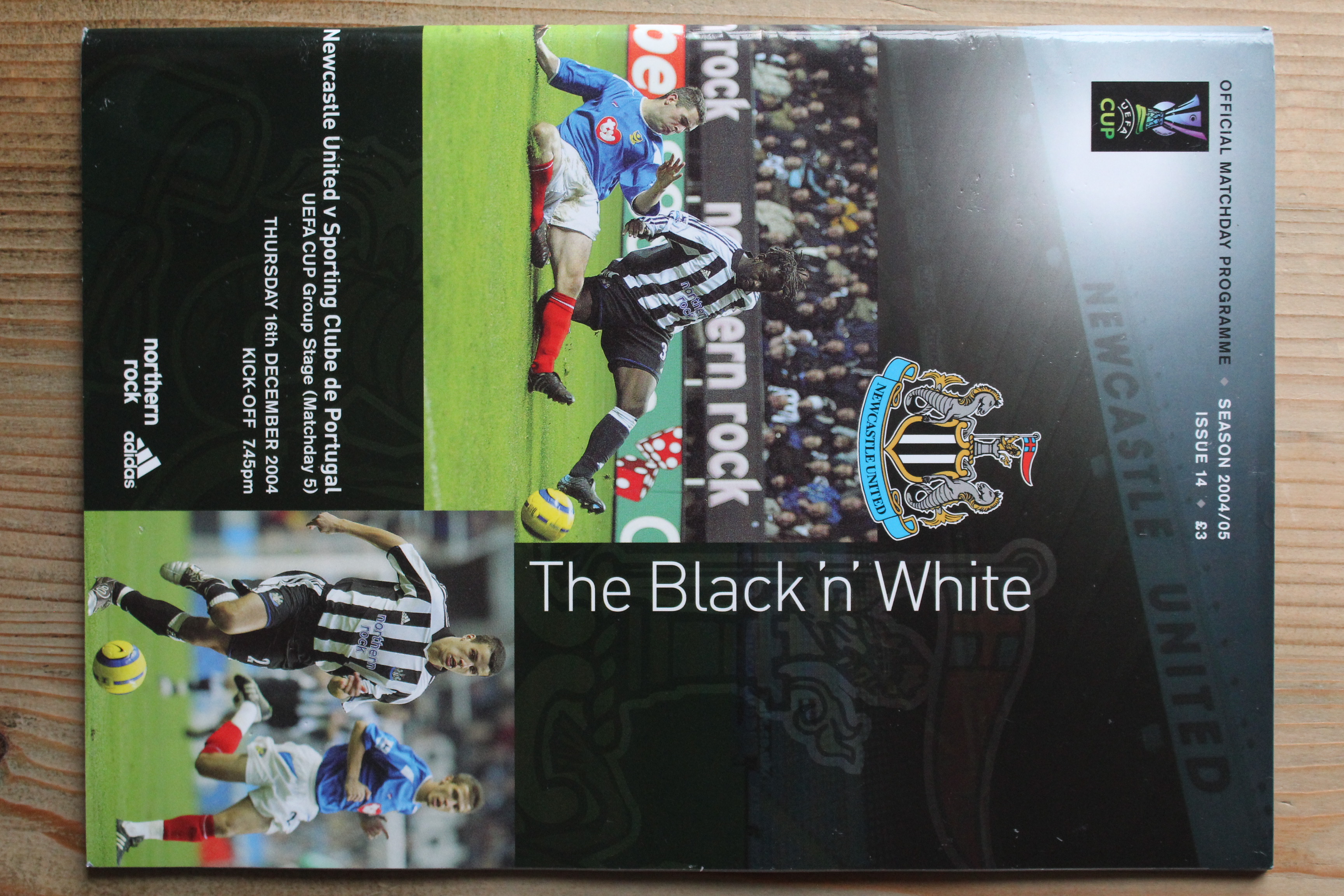 Newcastle United FC v Sporting Lisbon