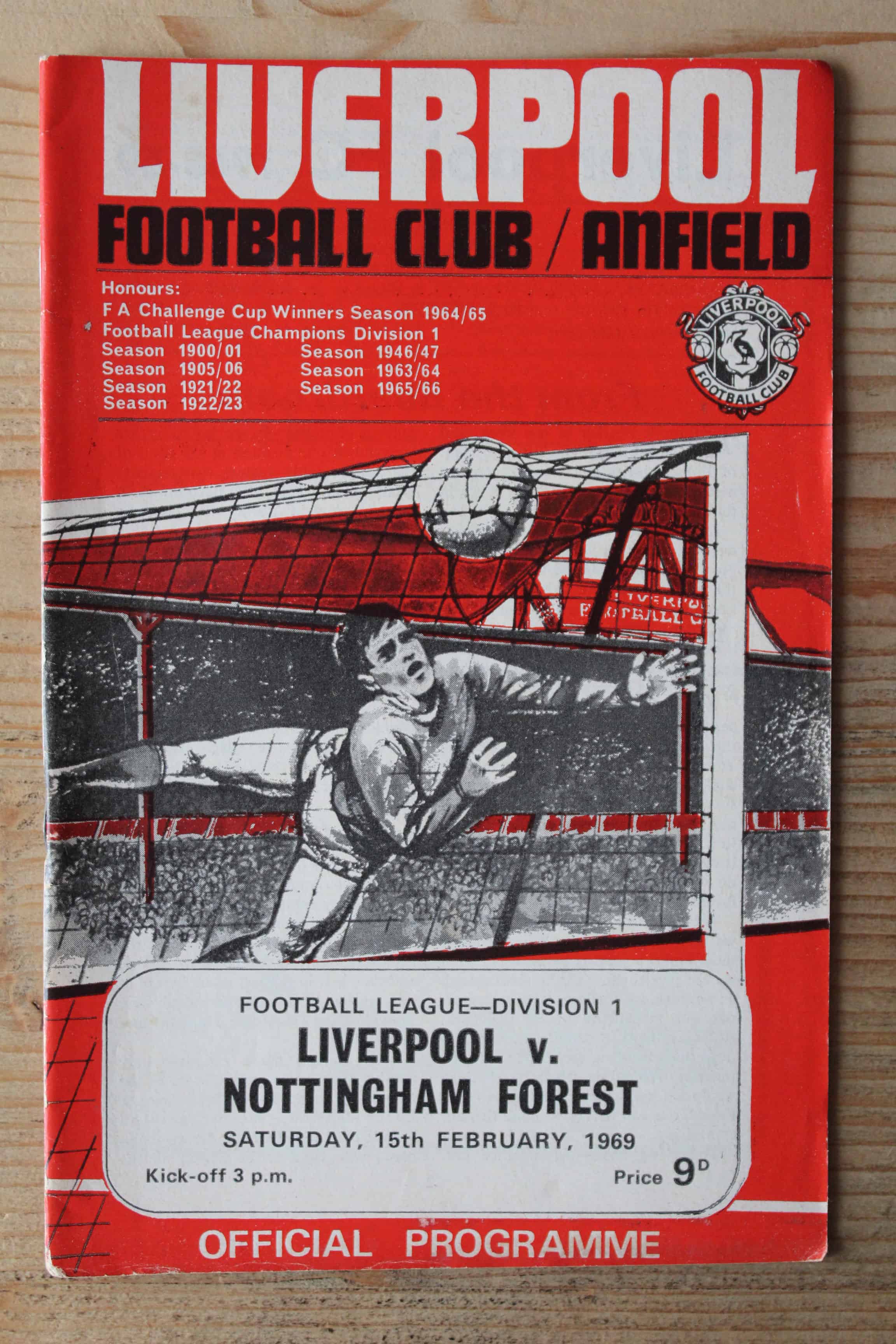 Liverpool FC v Nottingham Forest FC