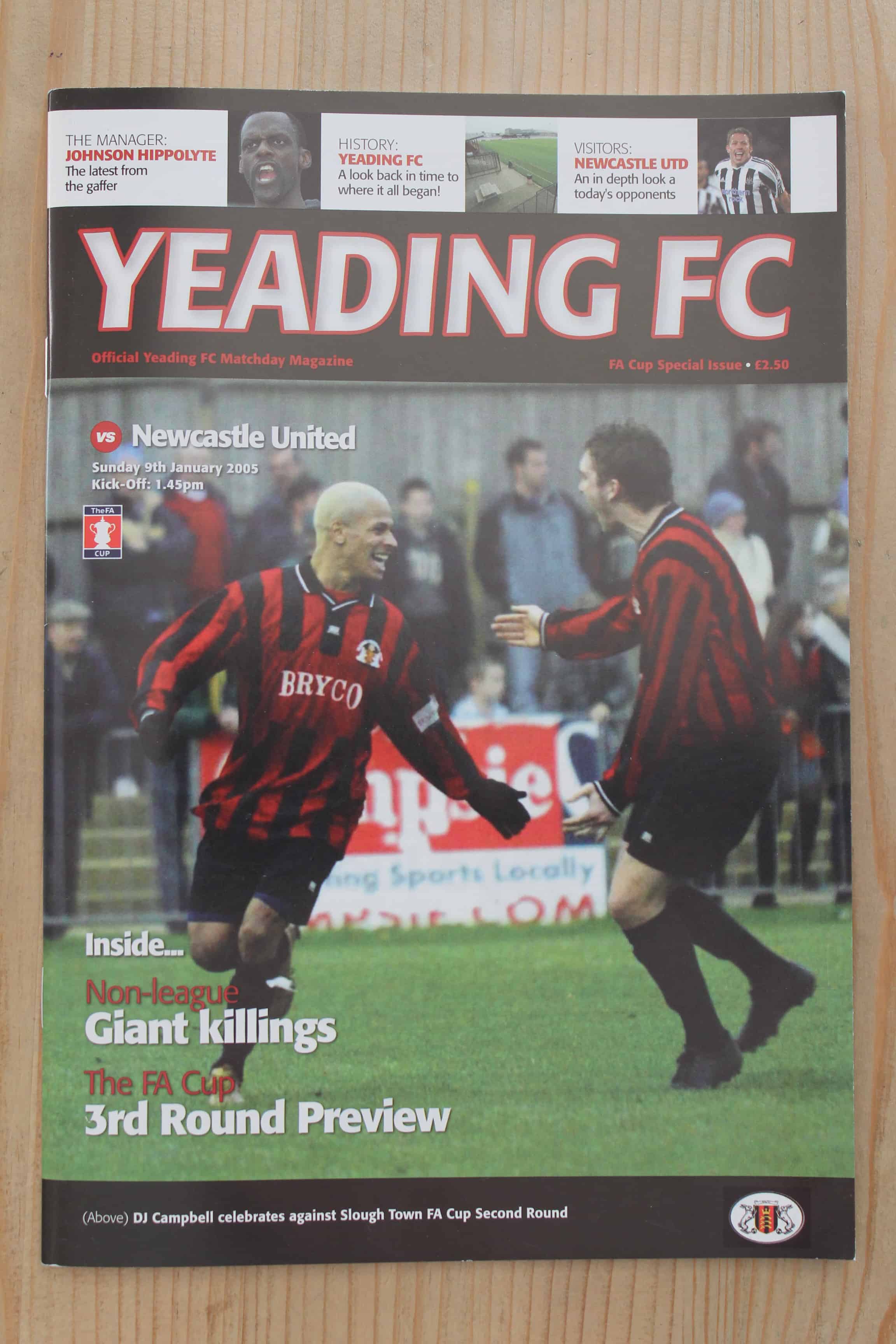 Yeading FC v Newcastle United FC