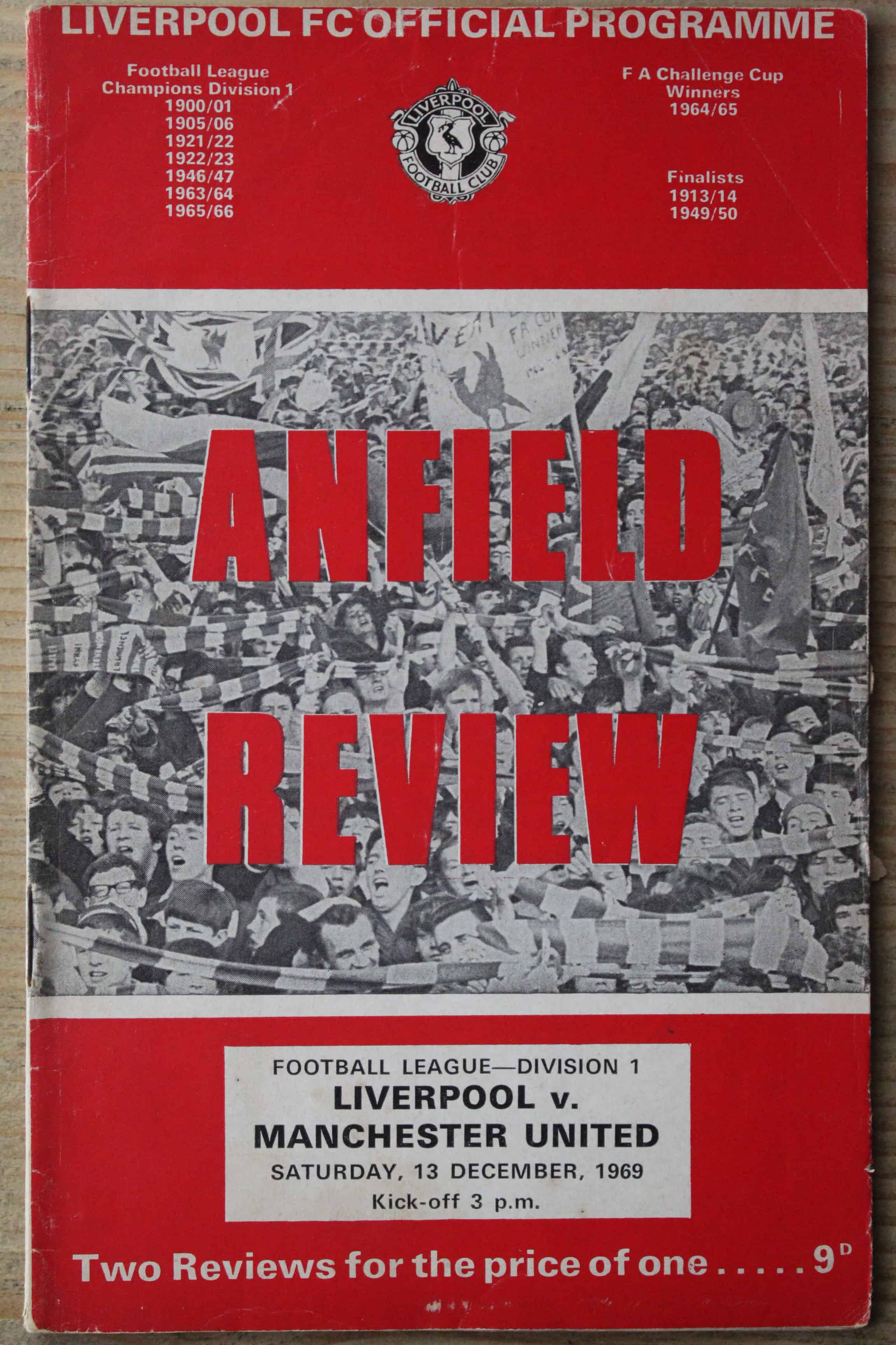 Liverpool FC v Manchester United FC